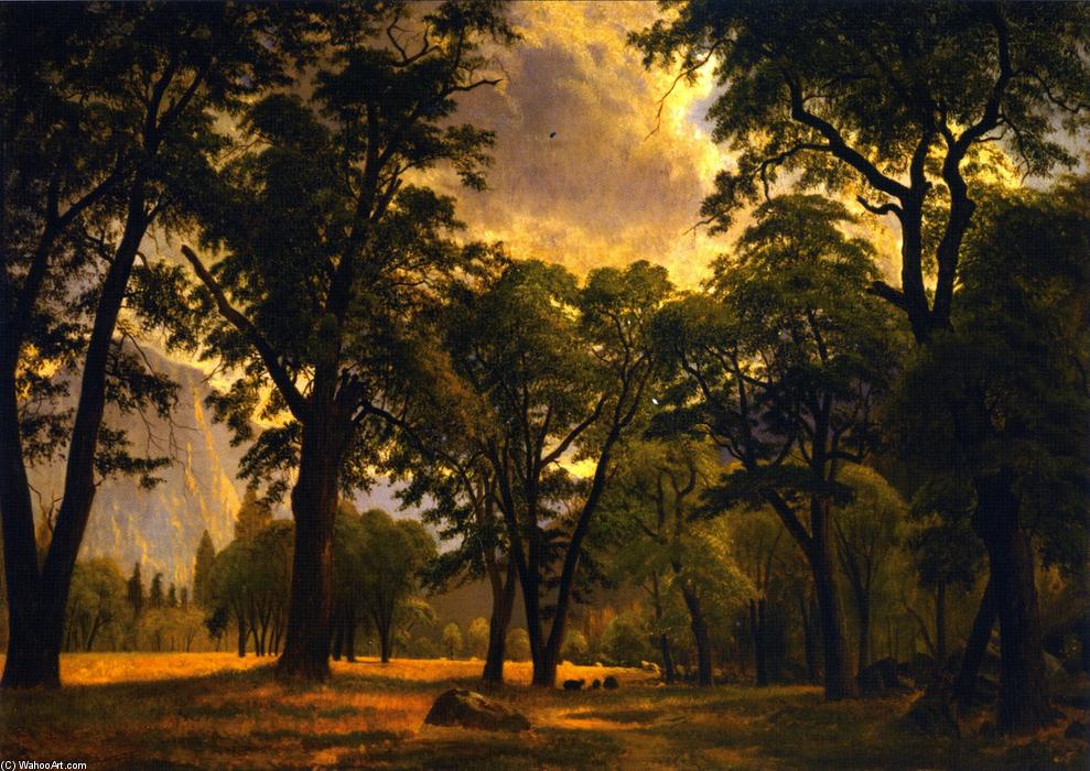 Yosemite Valley Scene — Гилберт Мэнджер