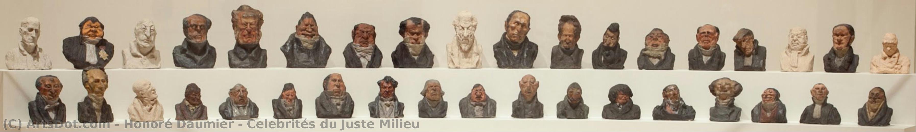 Celebrités Du Juste Milieu — Honoré Daumier