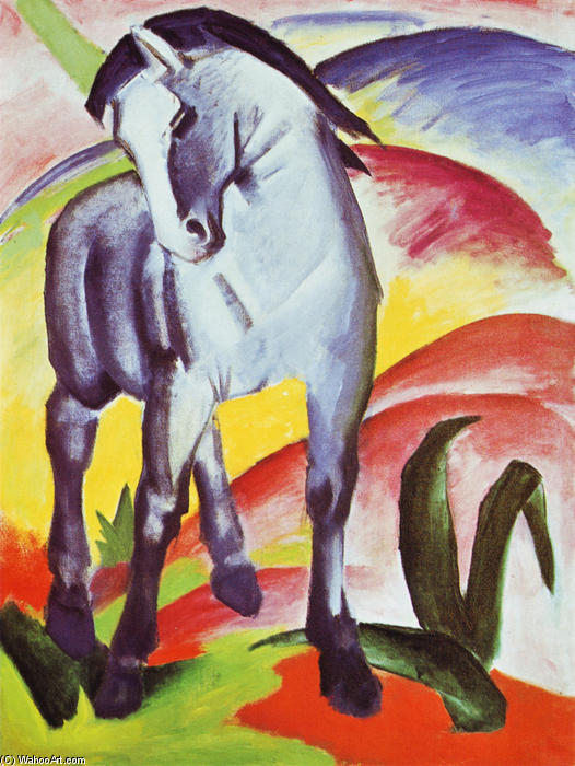 Blaue Pferde I — Franz Marc