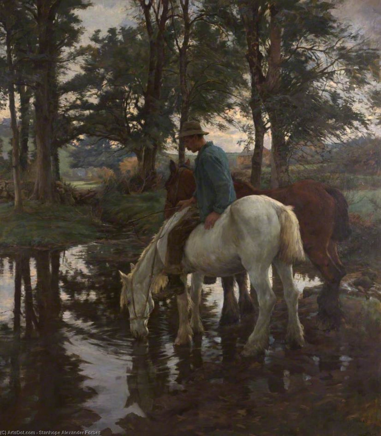 The Drinking Place — Stanhope Alexander Forbes