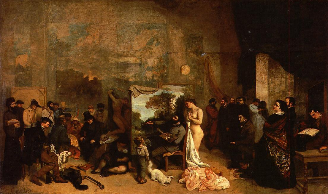 The Painter's Studio — Gustave Courbet