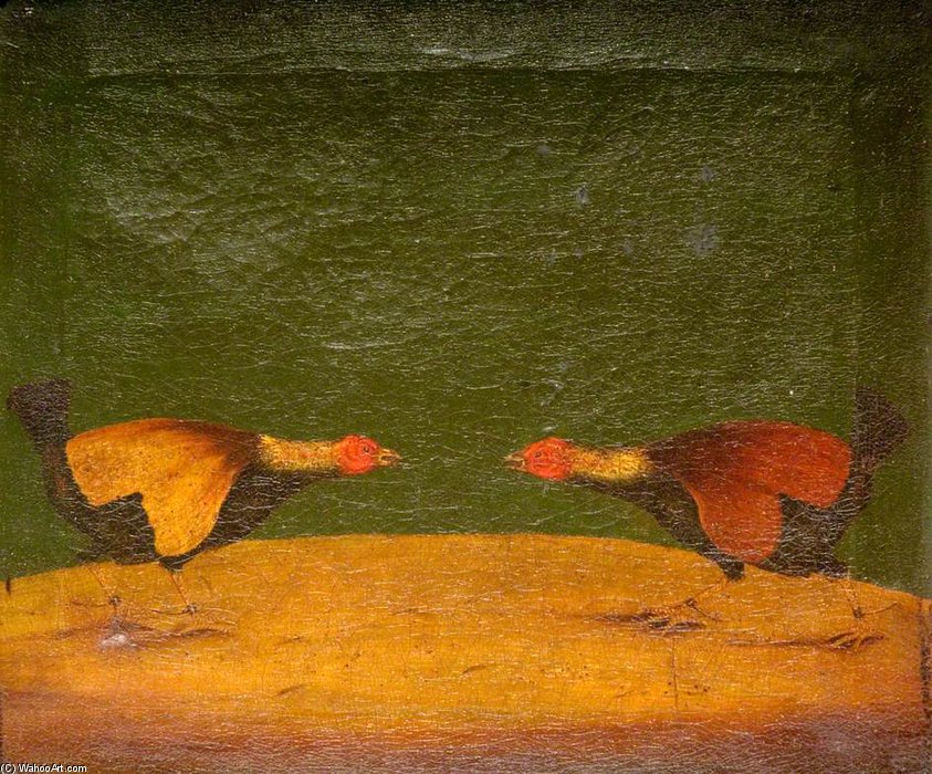Cockfighting - — हेनरी थॉमस अल्केन
