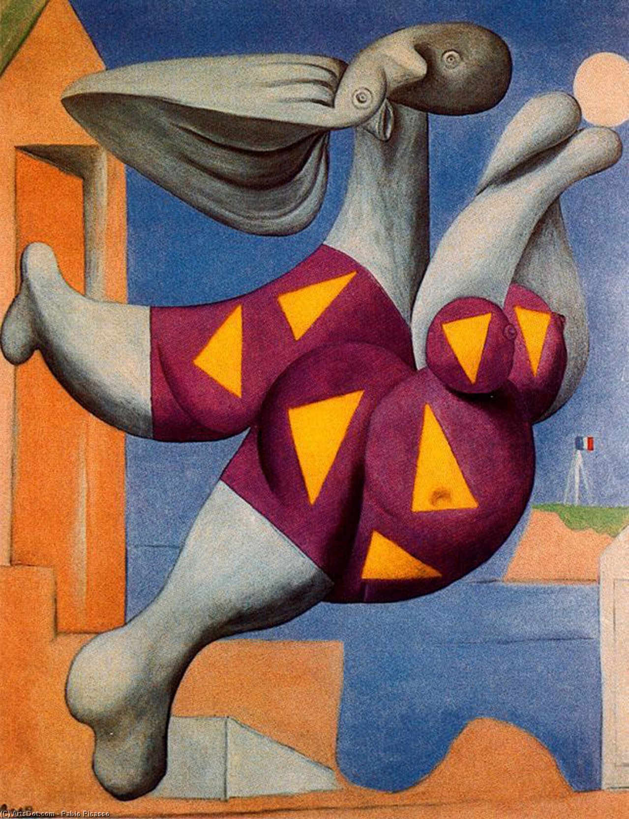 Bather With Beach Ball — Pablo Picasso