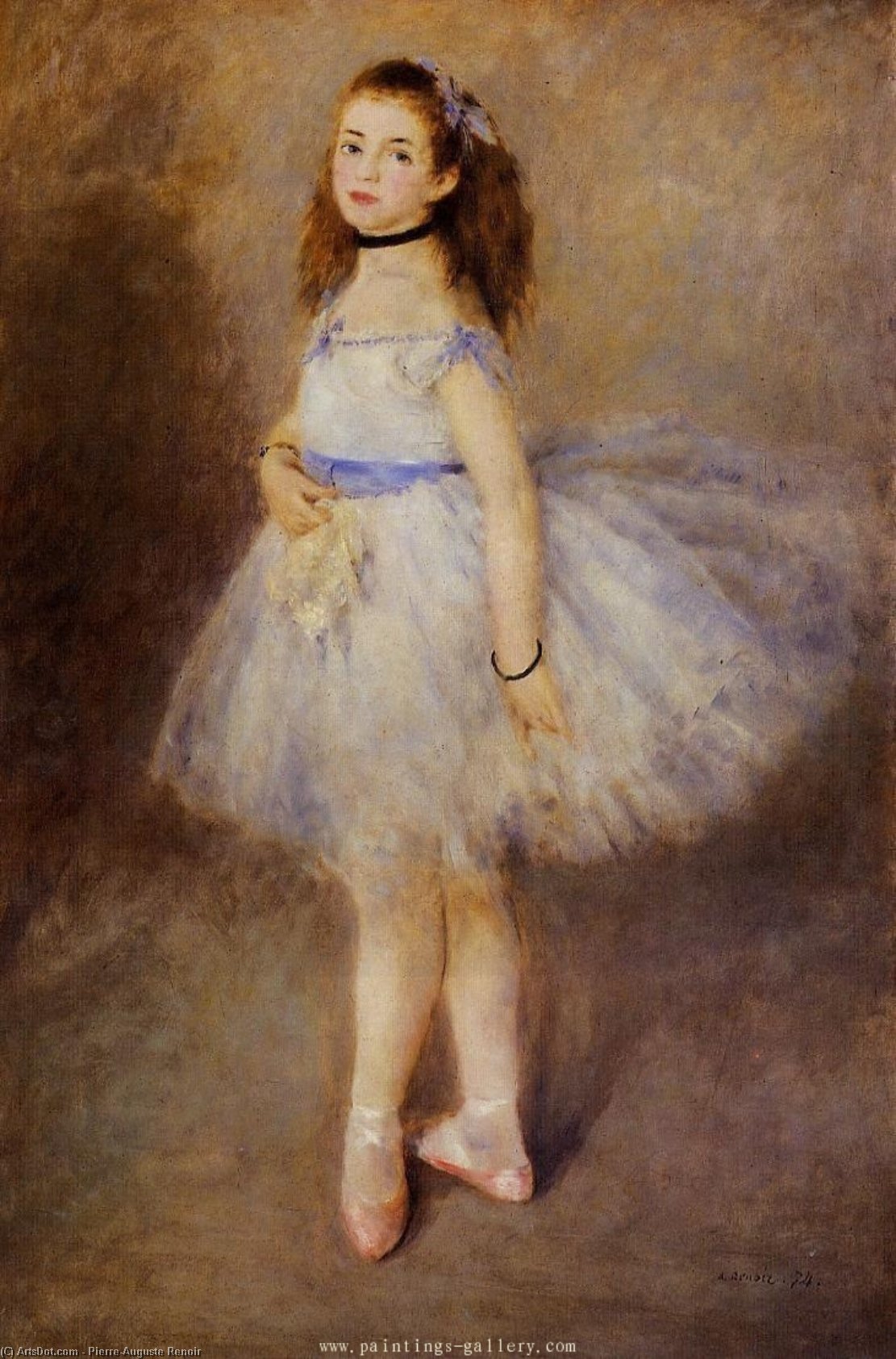 Tancerz — Pierre-auguste Renoir