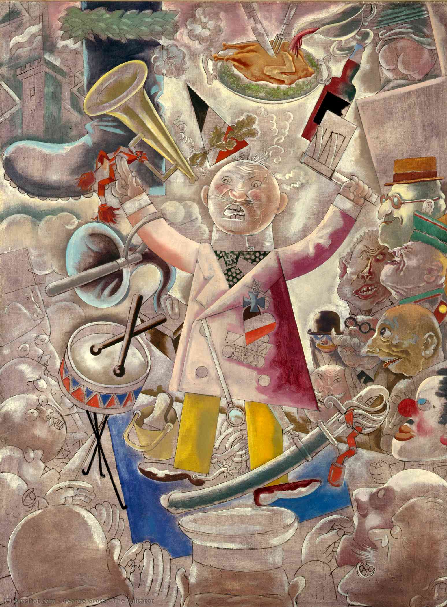 Der Aufrufer — George Grosz