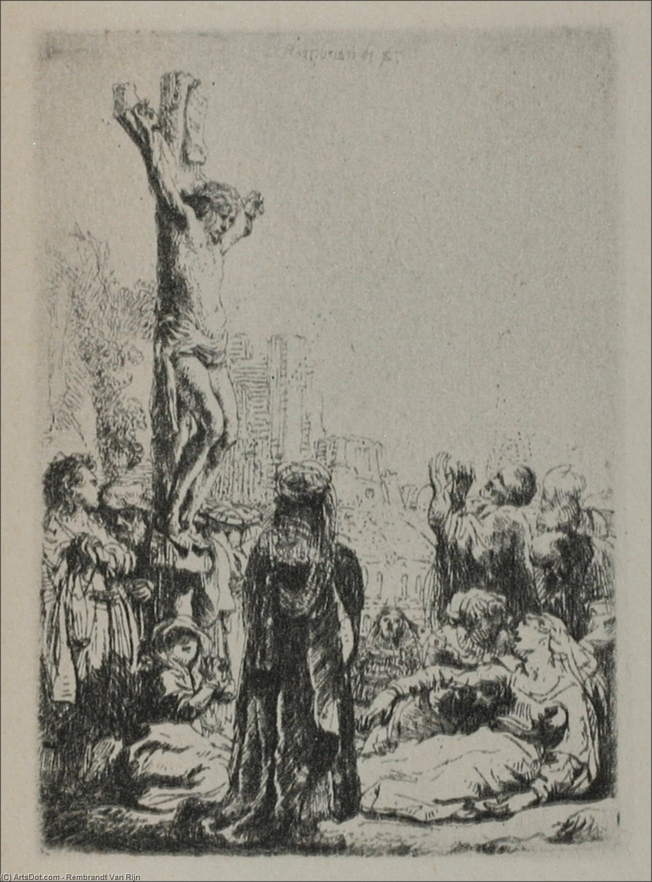 Крестусьница (rembrandt Van Rijn) — Рембрандт Ван Рейн