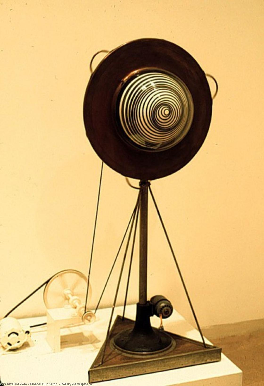 Rotative Déisphère — Marcel Duchamp