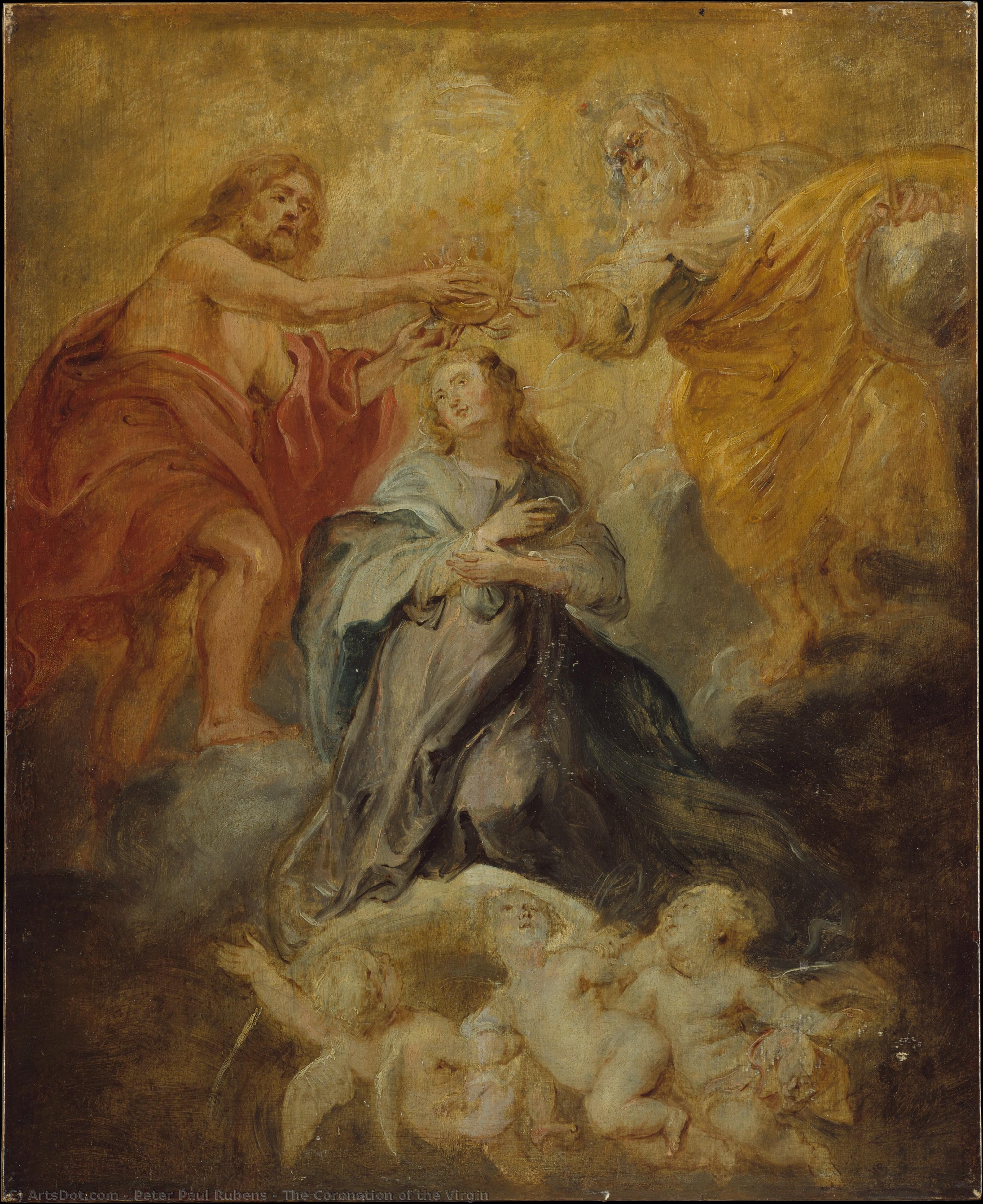 Jungfru Marias Kröning — Peter Paul Rubens