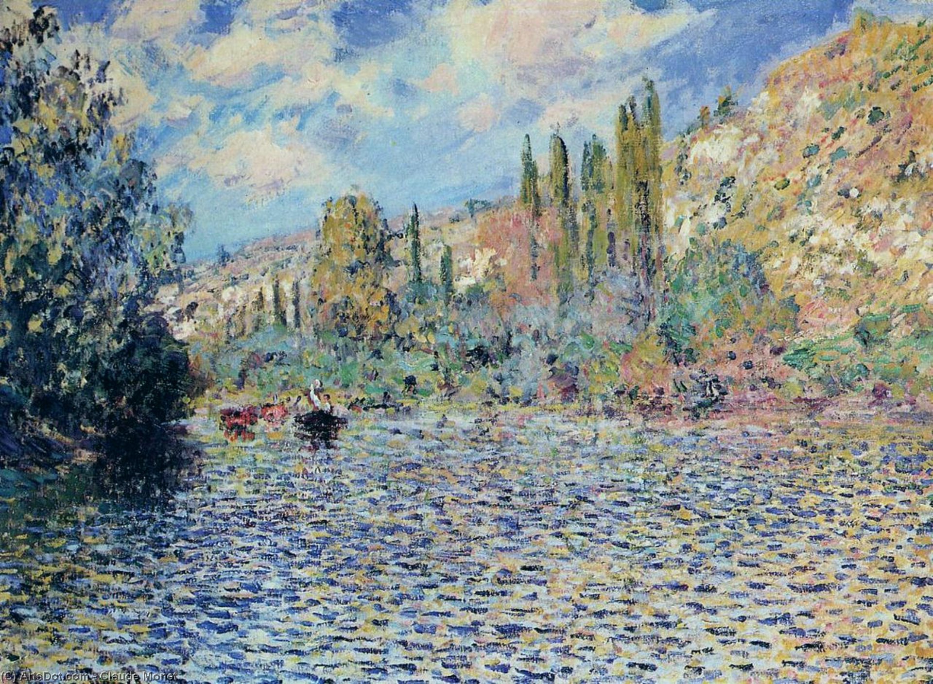 La Senna A Vetheuil — Claude Monet