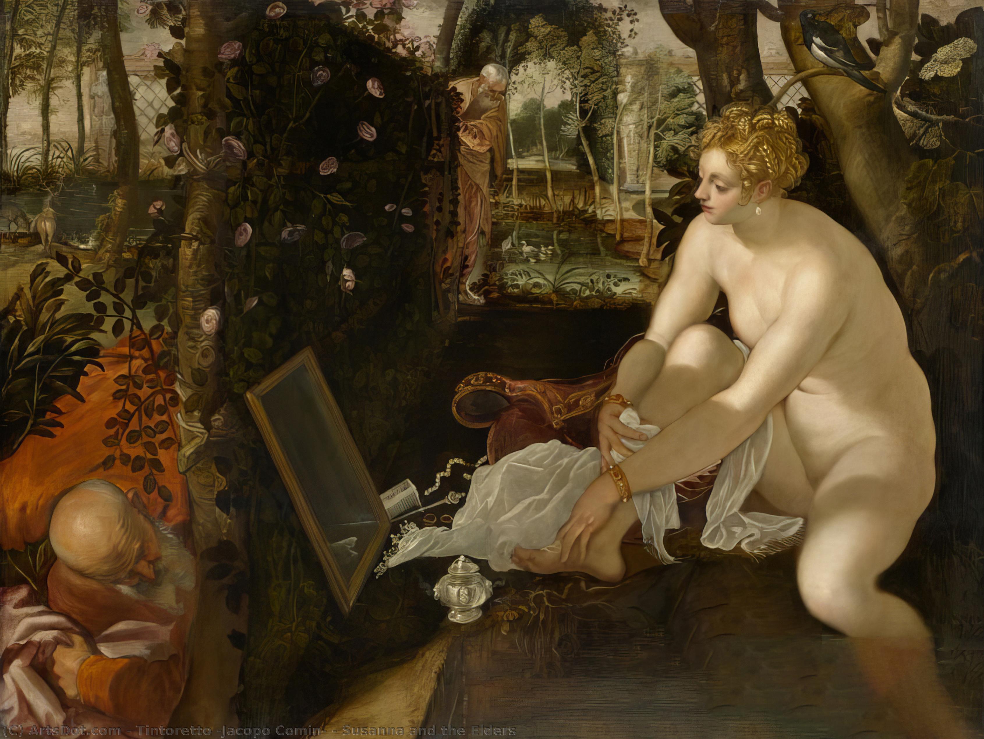 Susanna Și Bătrânii — Tintoretto