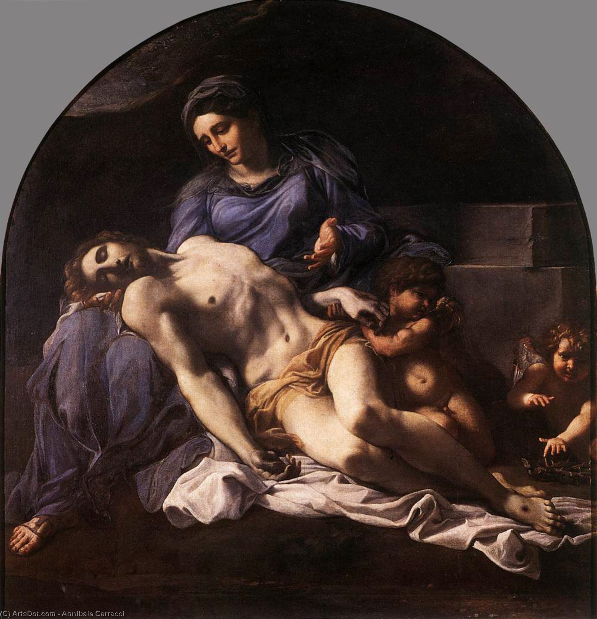 Pietà — Annibale Carracci