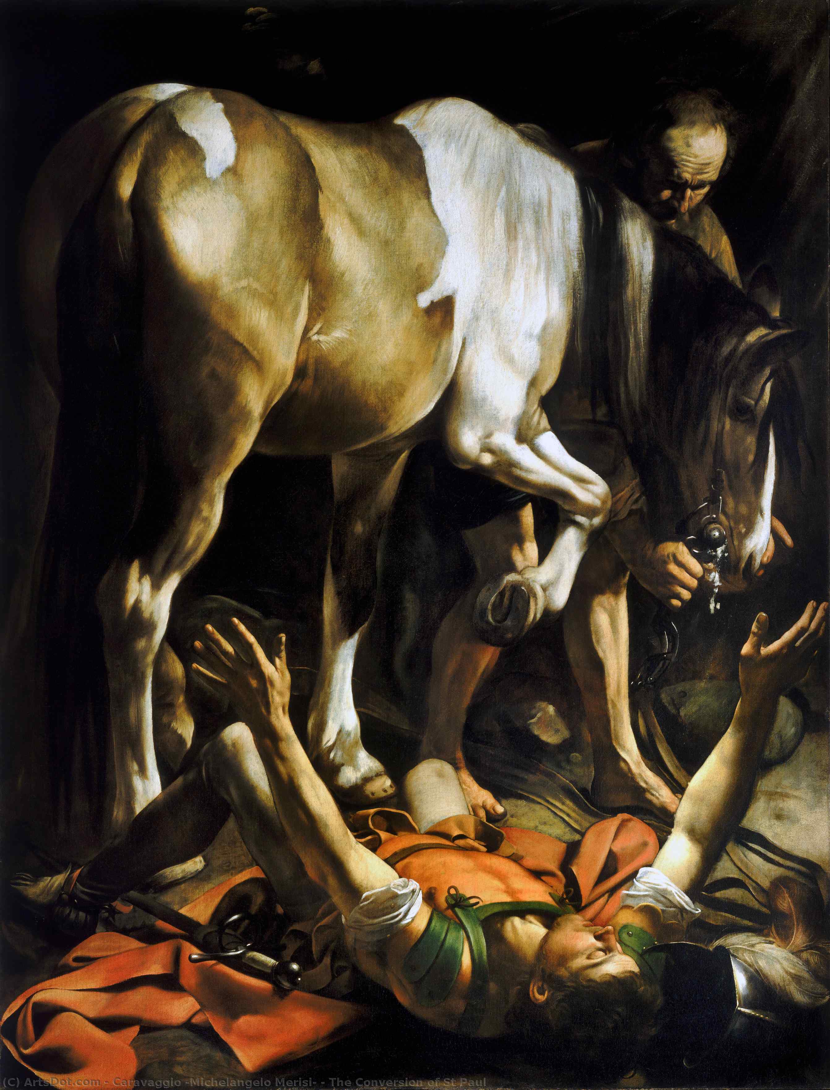 La Conversión De San Pablo — Caravaggio