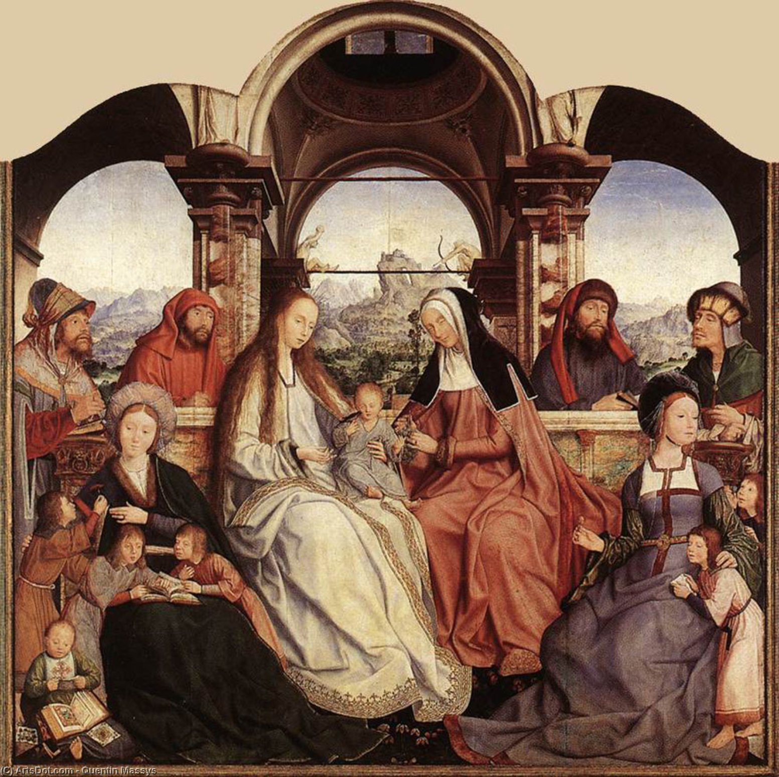 St Anne Altarpiece (central Panel) — Kventin Masis