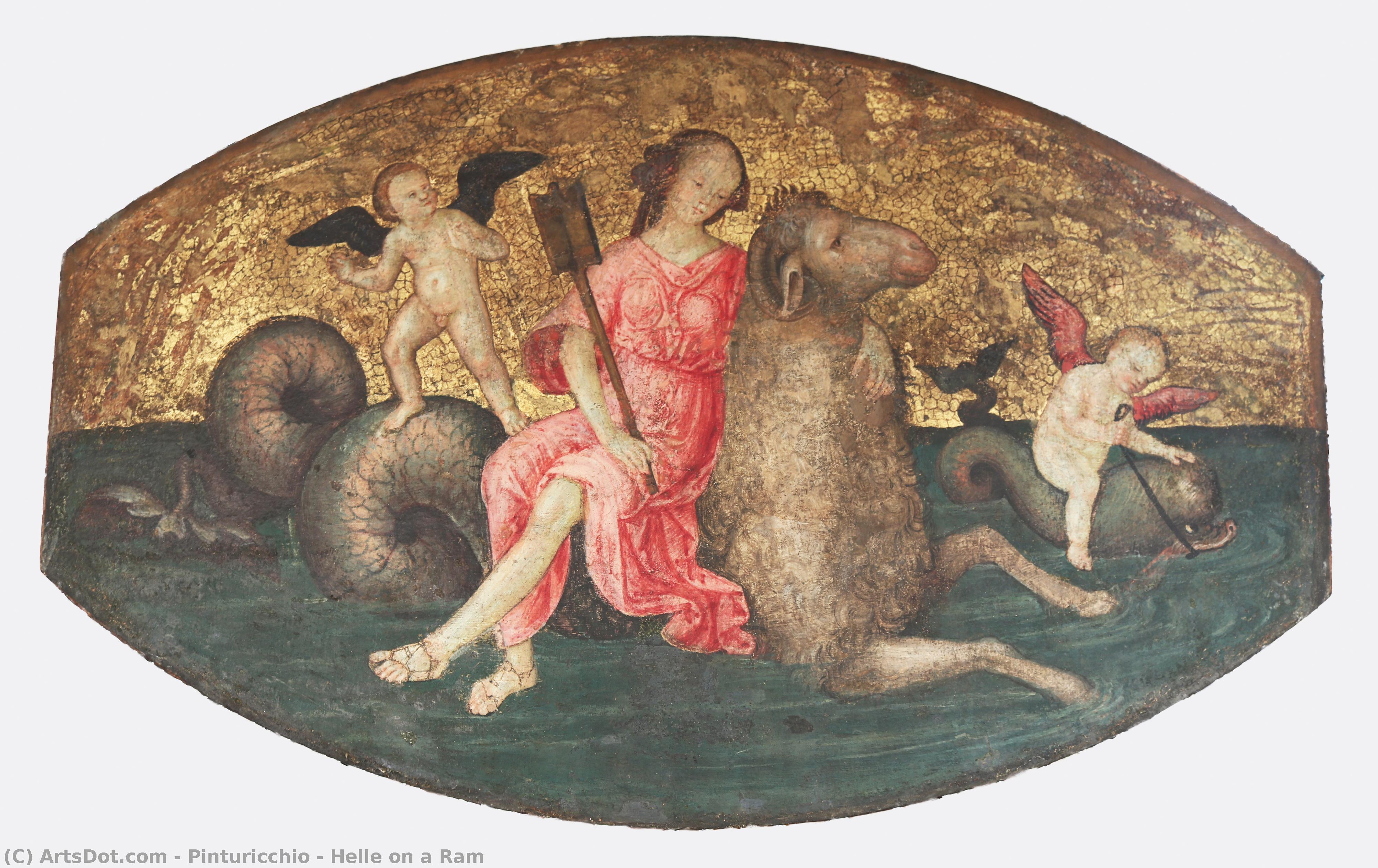 Helle On A Ram — Pinturicchio