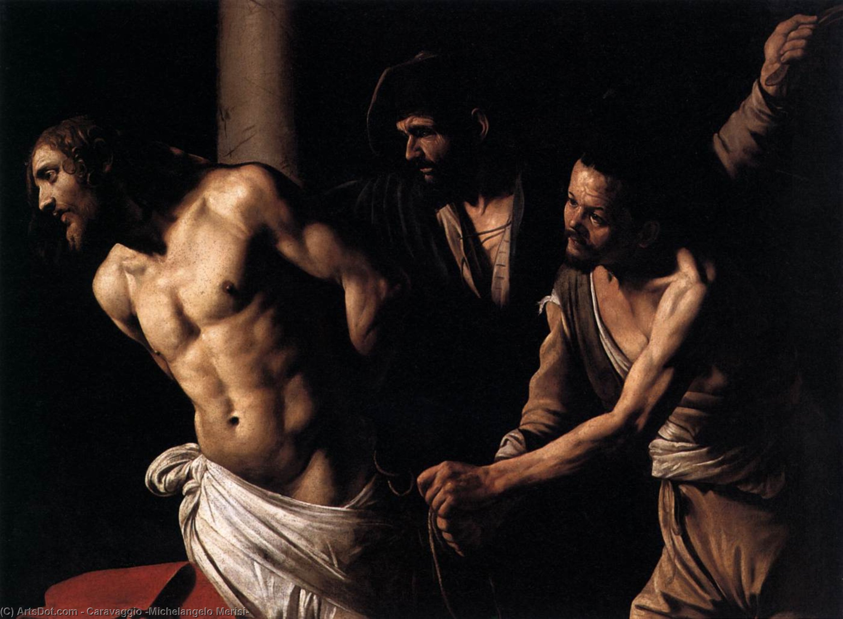 Christ At The Column — Karavaggio
