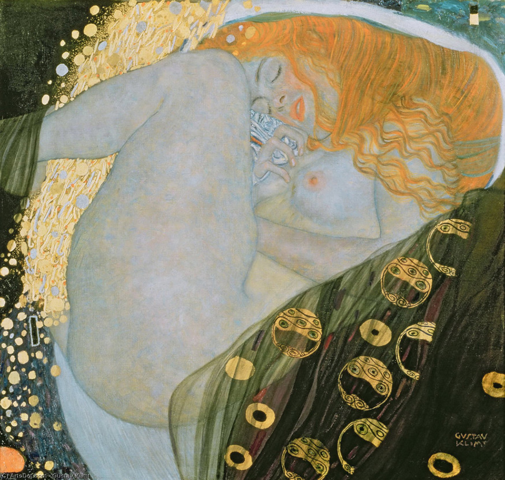 Danae — Gustav Klimt