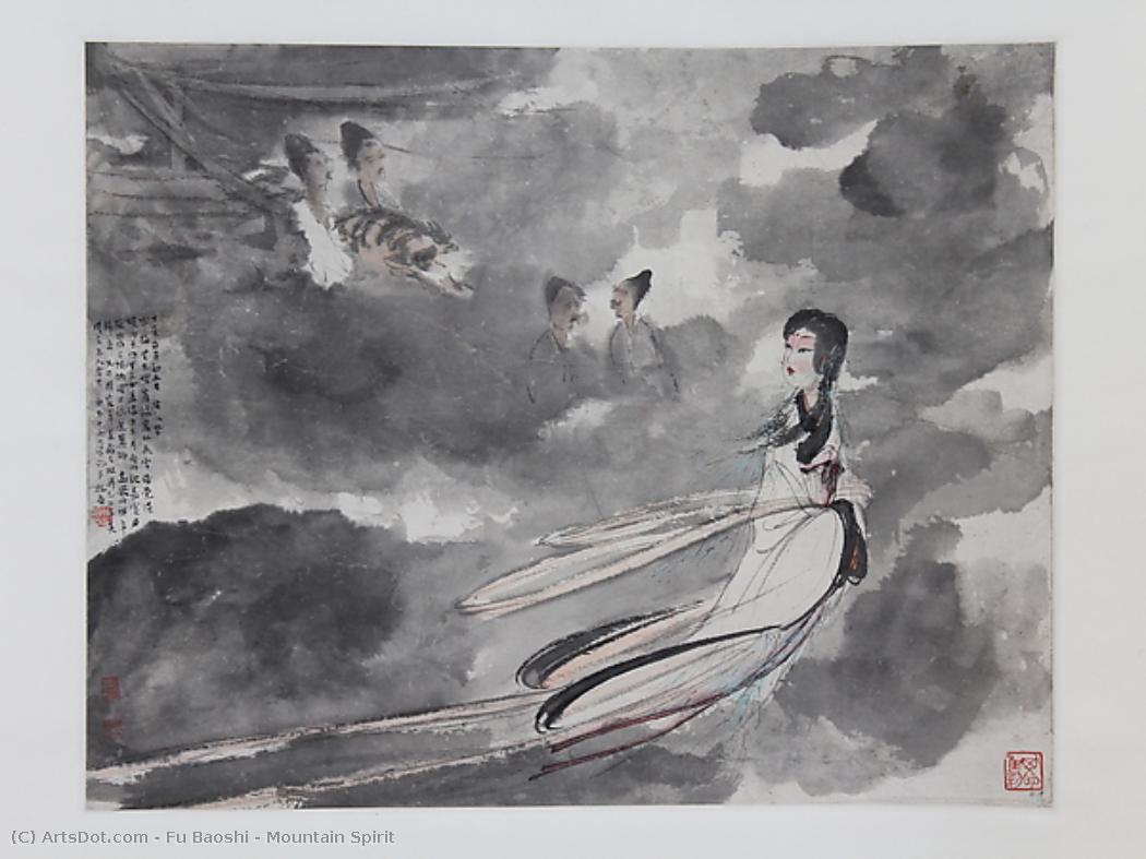 Mountain Spirit — Fu Baoshi