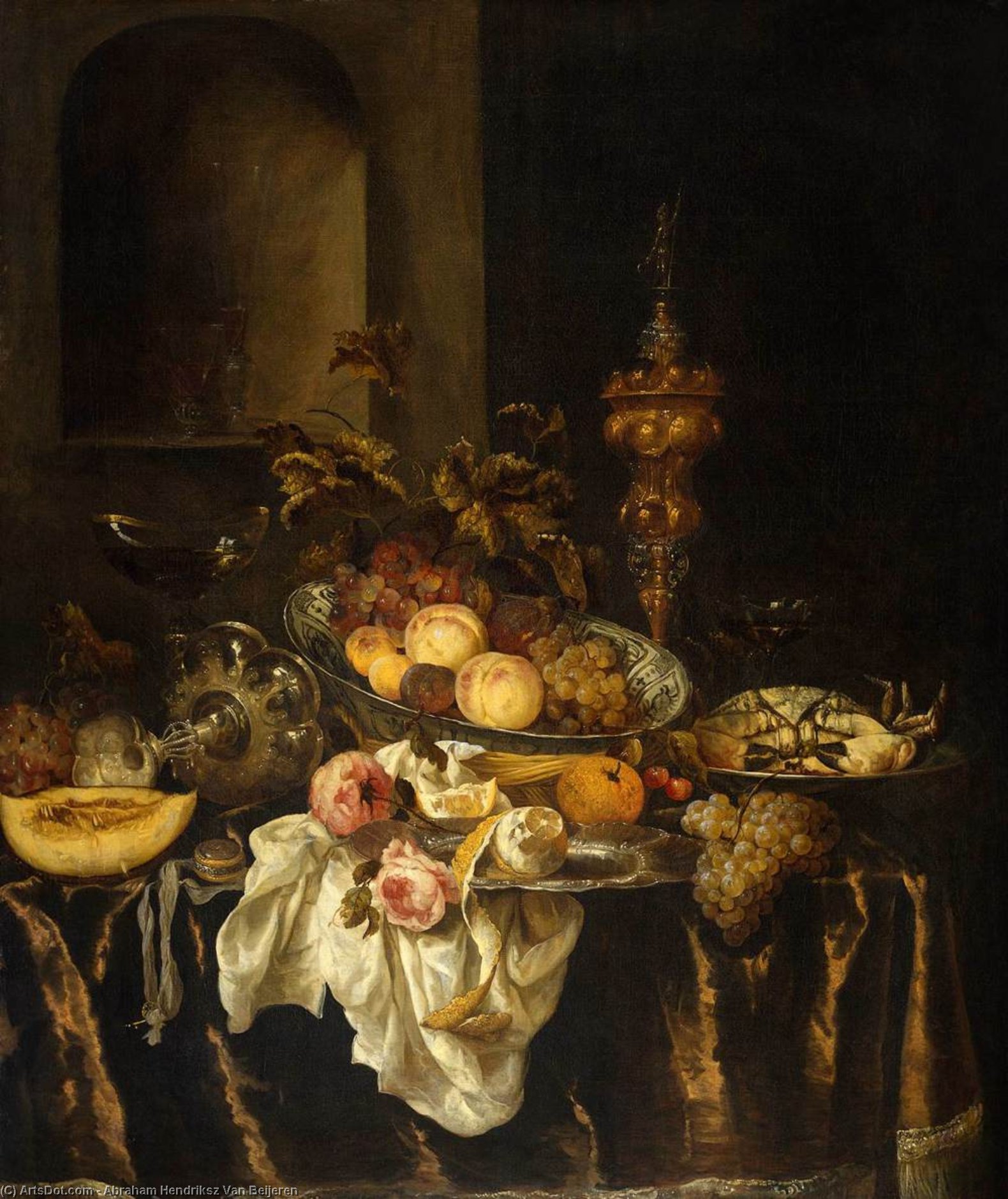 Still-life — Abraham Hendricksz. Van Beyeren
