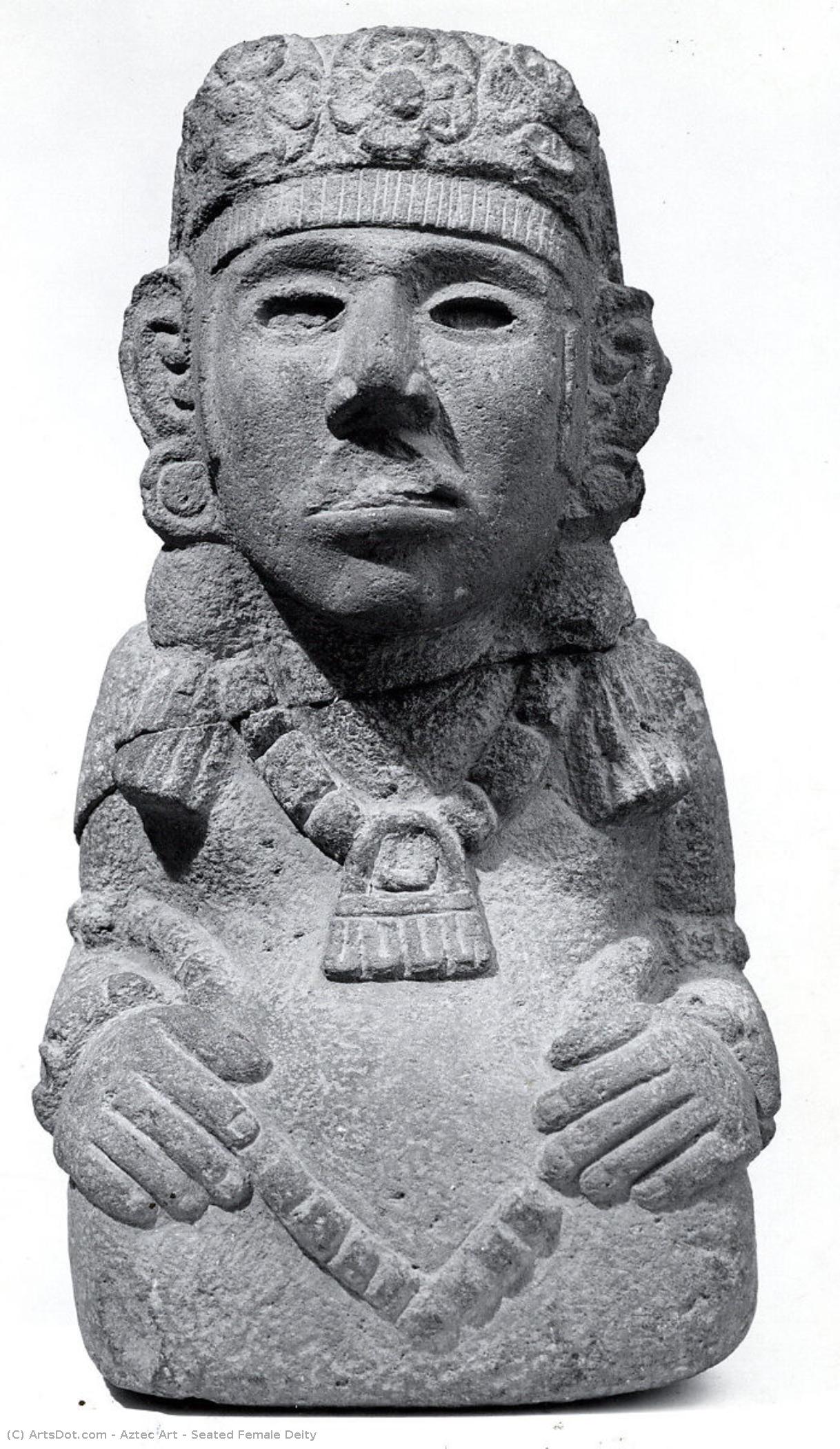 Seated Female Deity — Aztekerriget