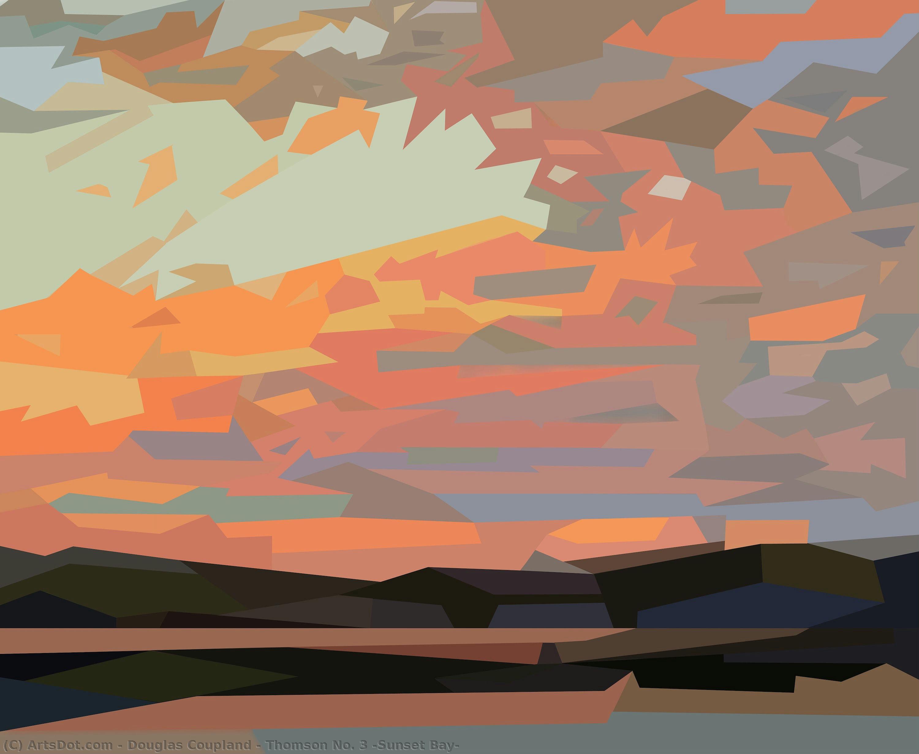 Thomson No. 3 (sunset Bay) — Douglas Coupland