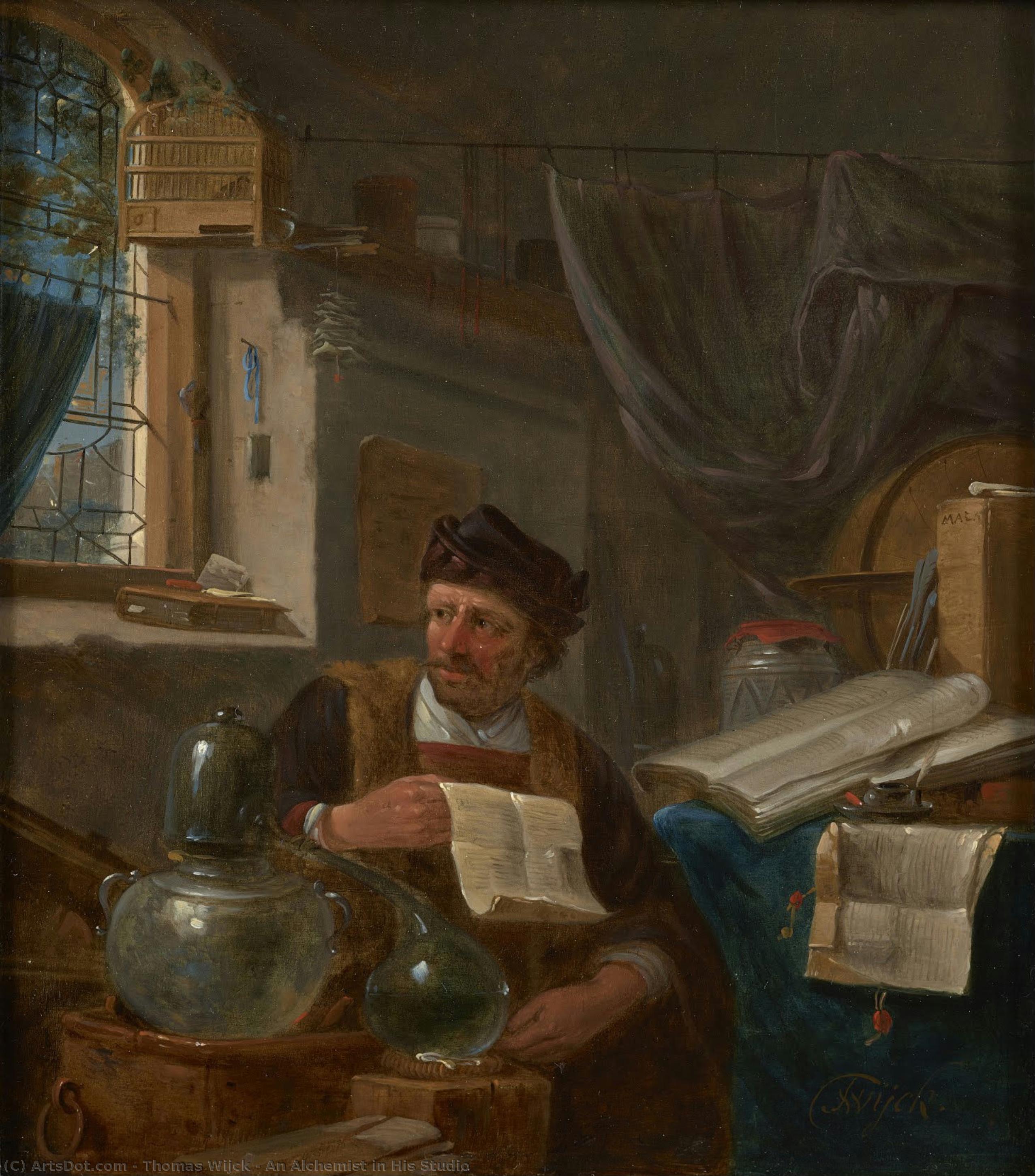 An Alchemist In His Studio — Tomas Vik