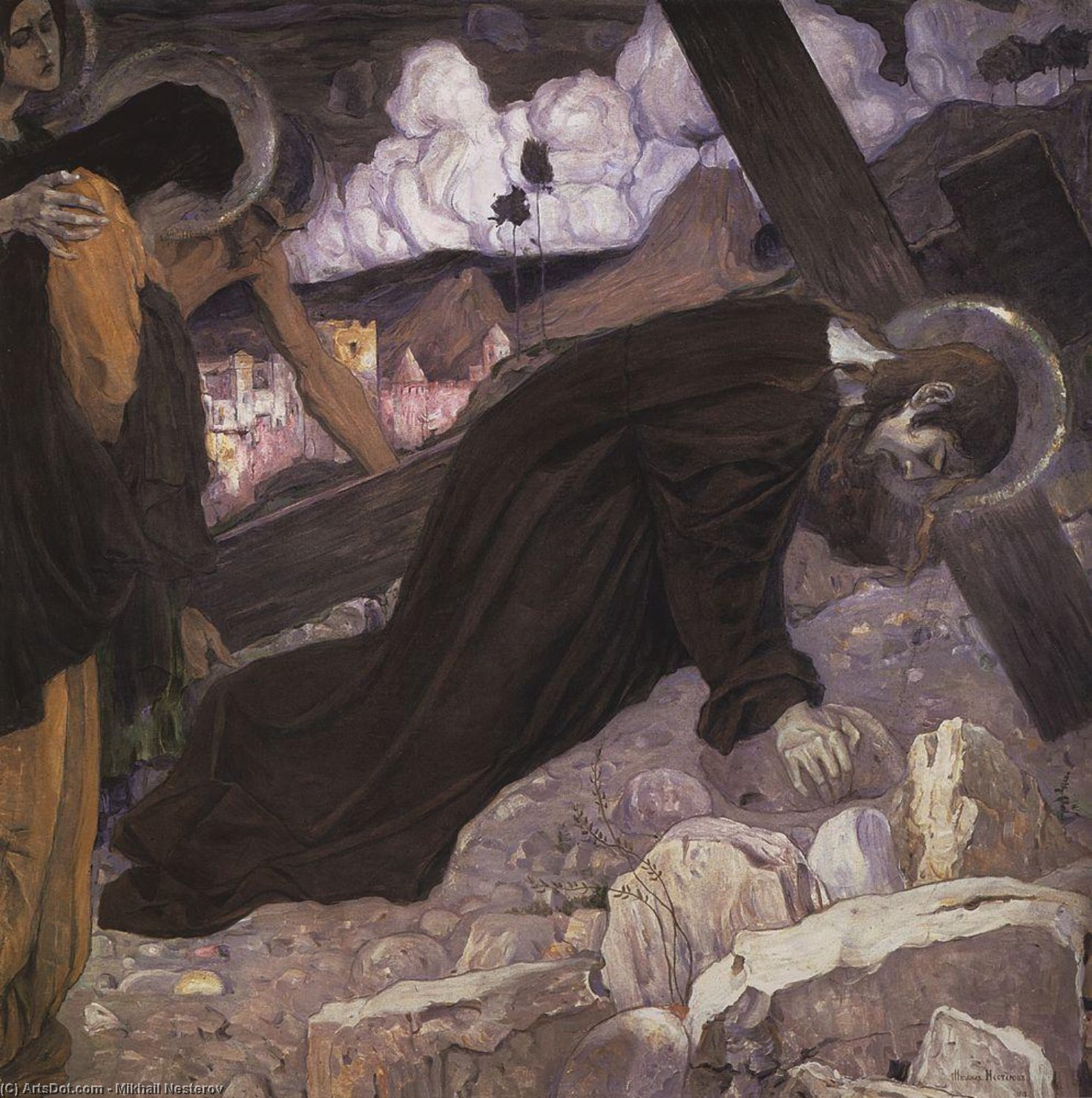 Crucifixion — Michail Nesterov