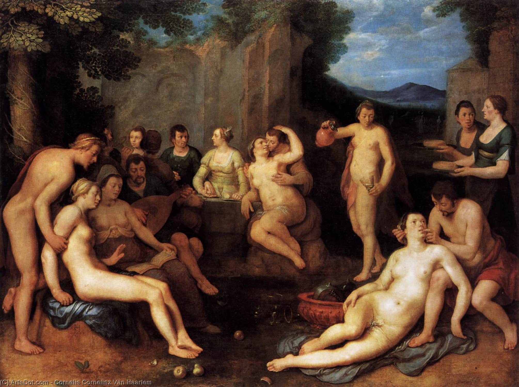 Temperance — Cornelis Van Haarlem
