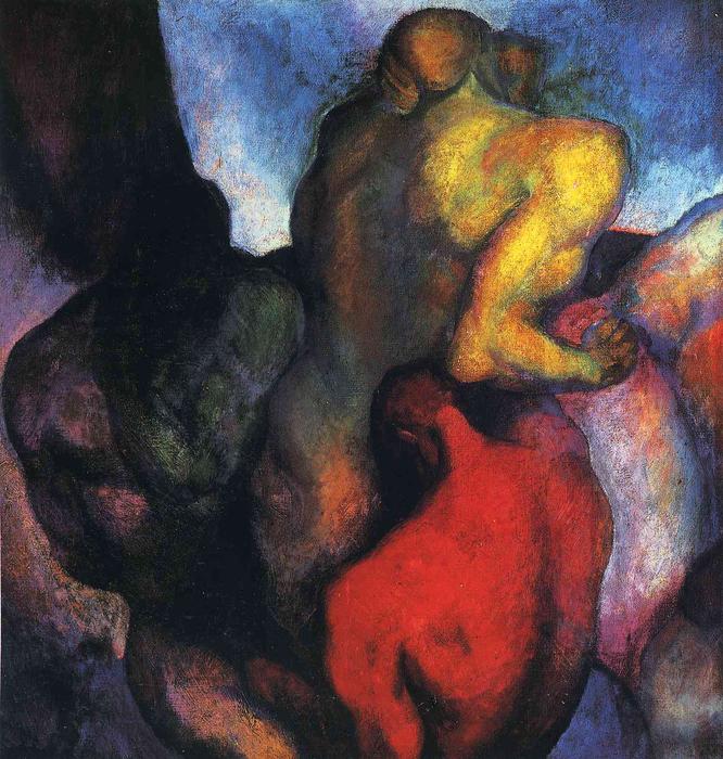 Three Figures — Thomas Hart Benton