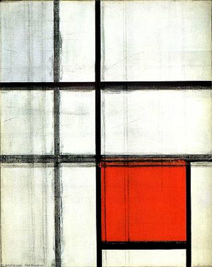 Composition. Unfinished — Piet Mondrian