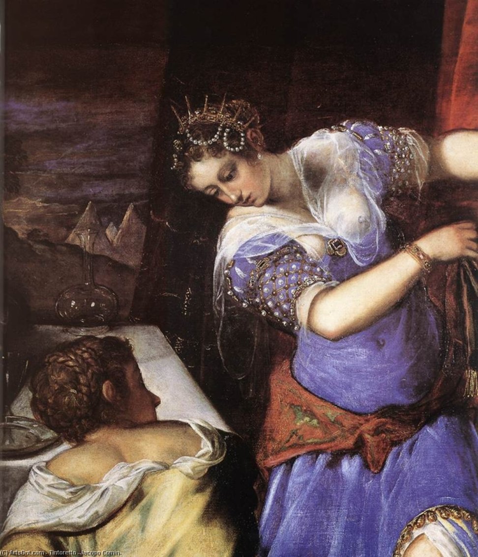 Giuditta E Oloferne (dettaglio) — Jacopo Tintoretto