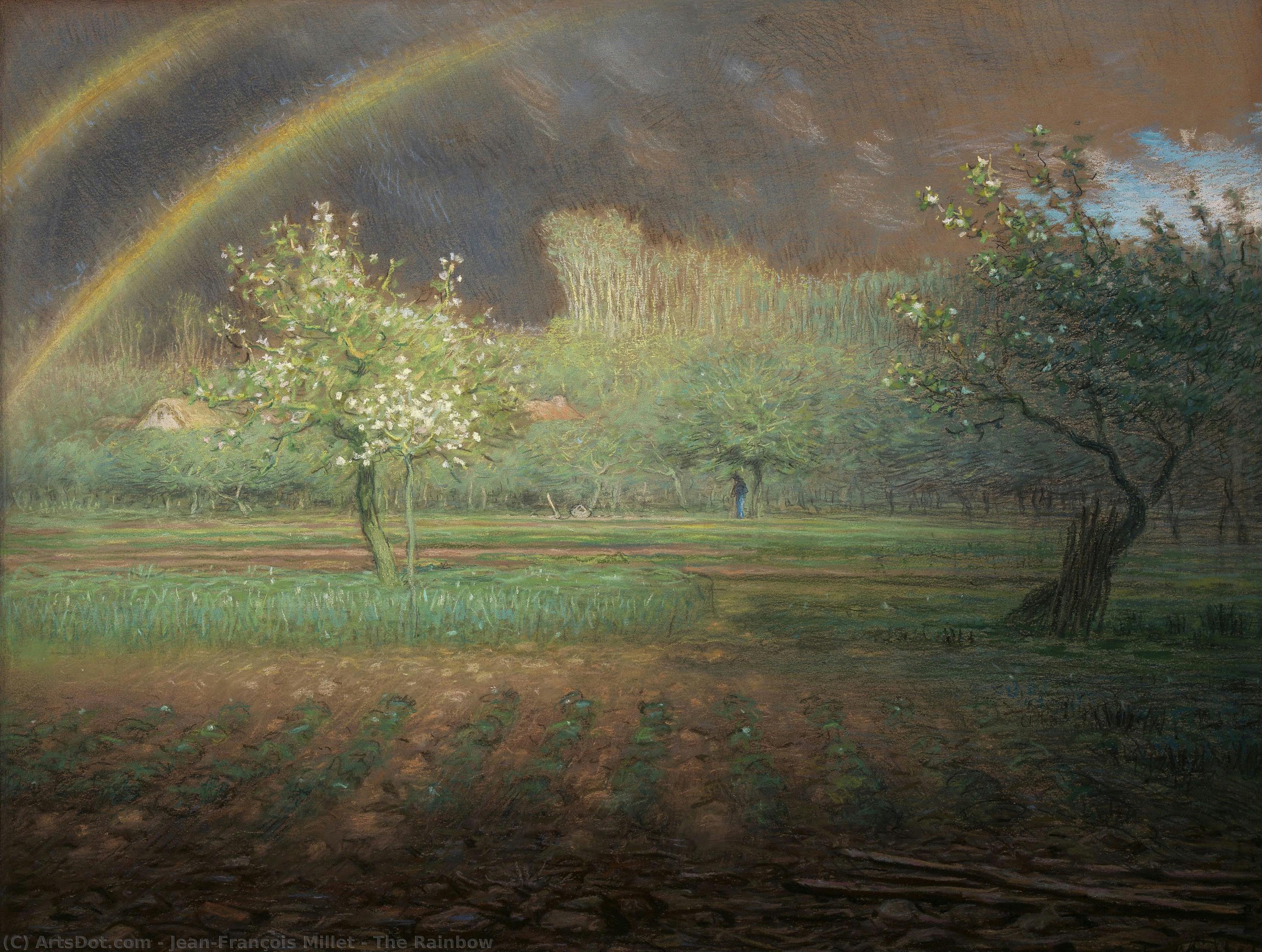 Der Regenbogen — Jean-françois Millet