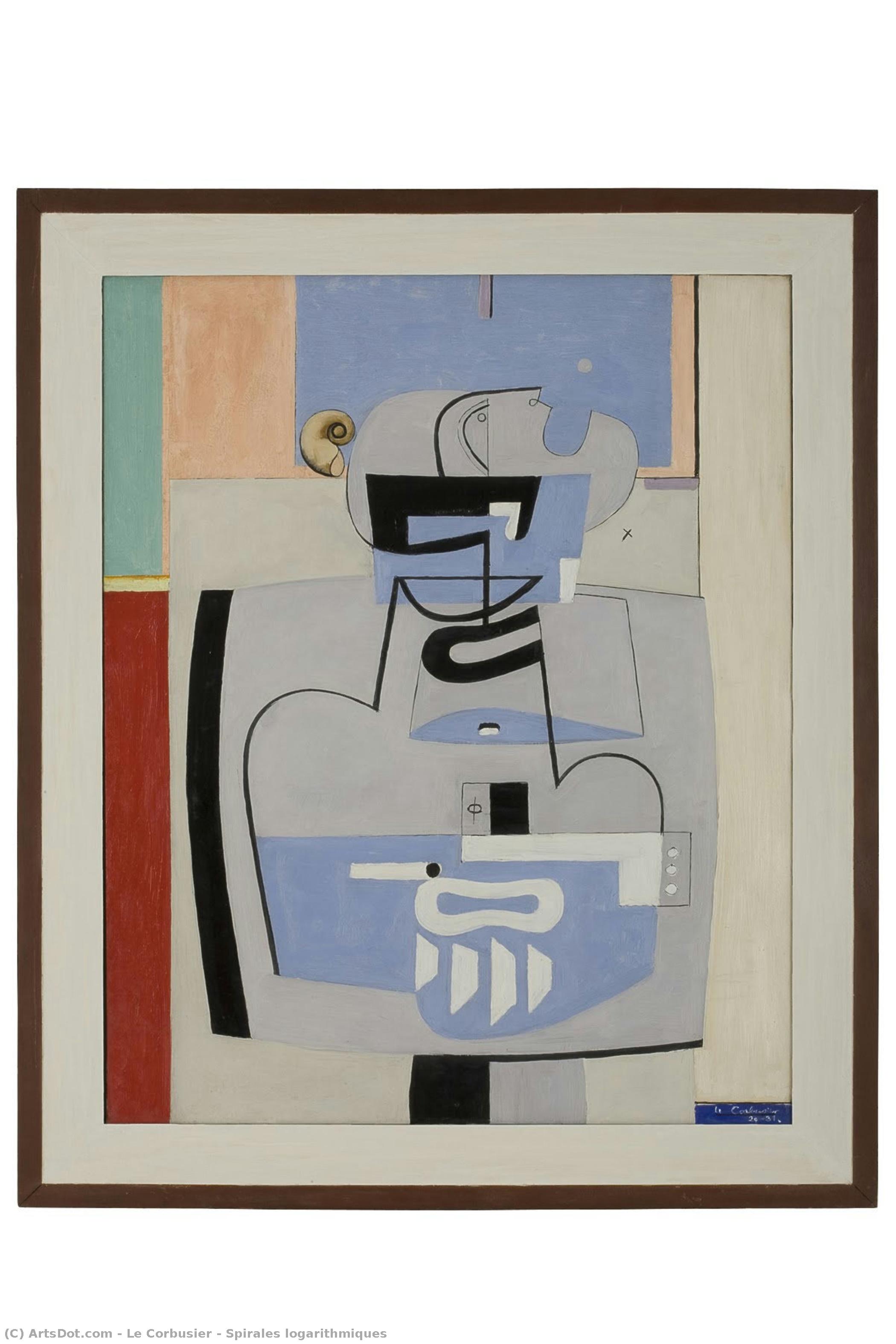 Spirales Logarithmiques — Le Corbusier