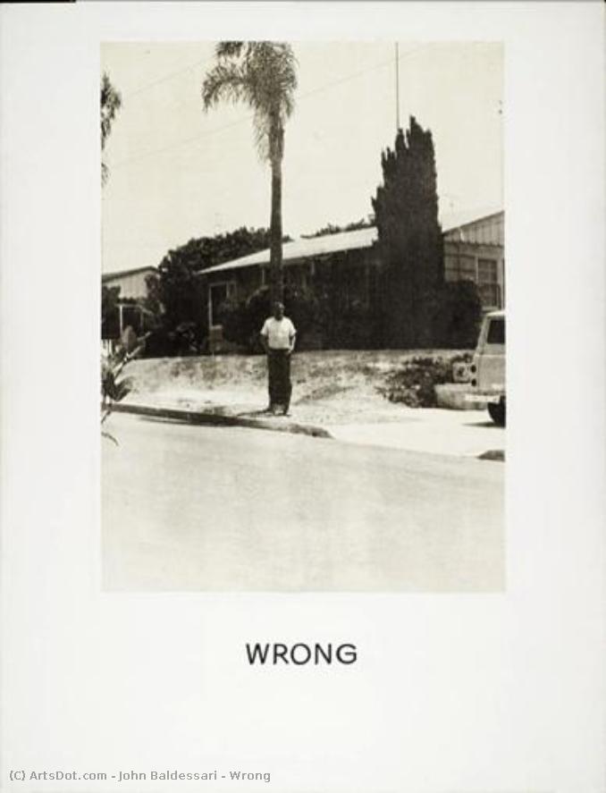 Wrong — John Baldessari