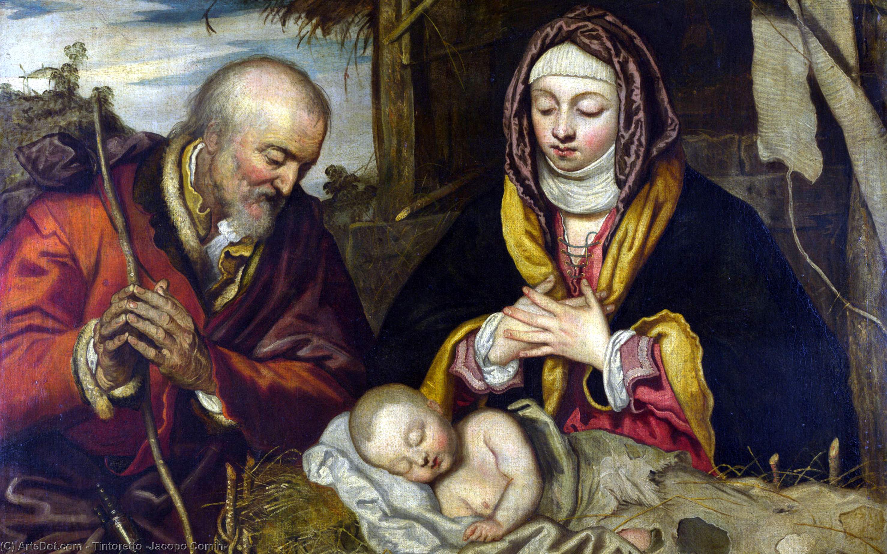 De Geboorte — Tintoretto
