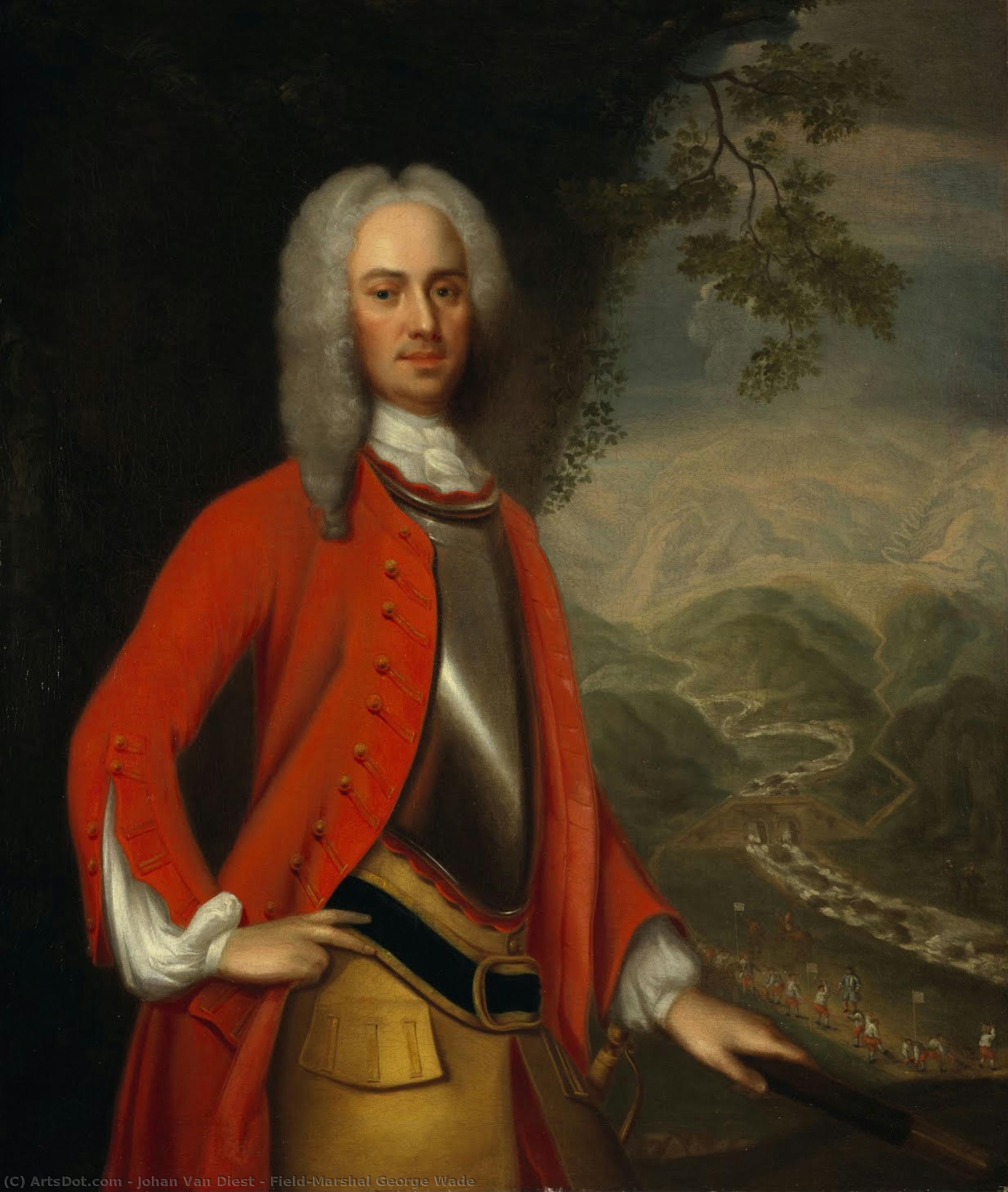Field-marshal George Wade — Johan Van Diest