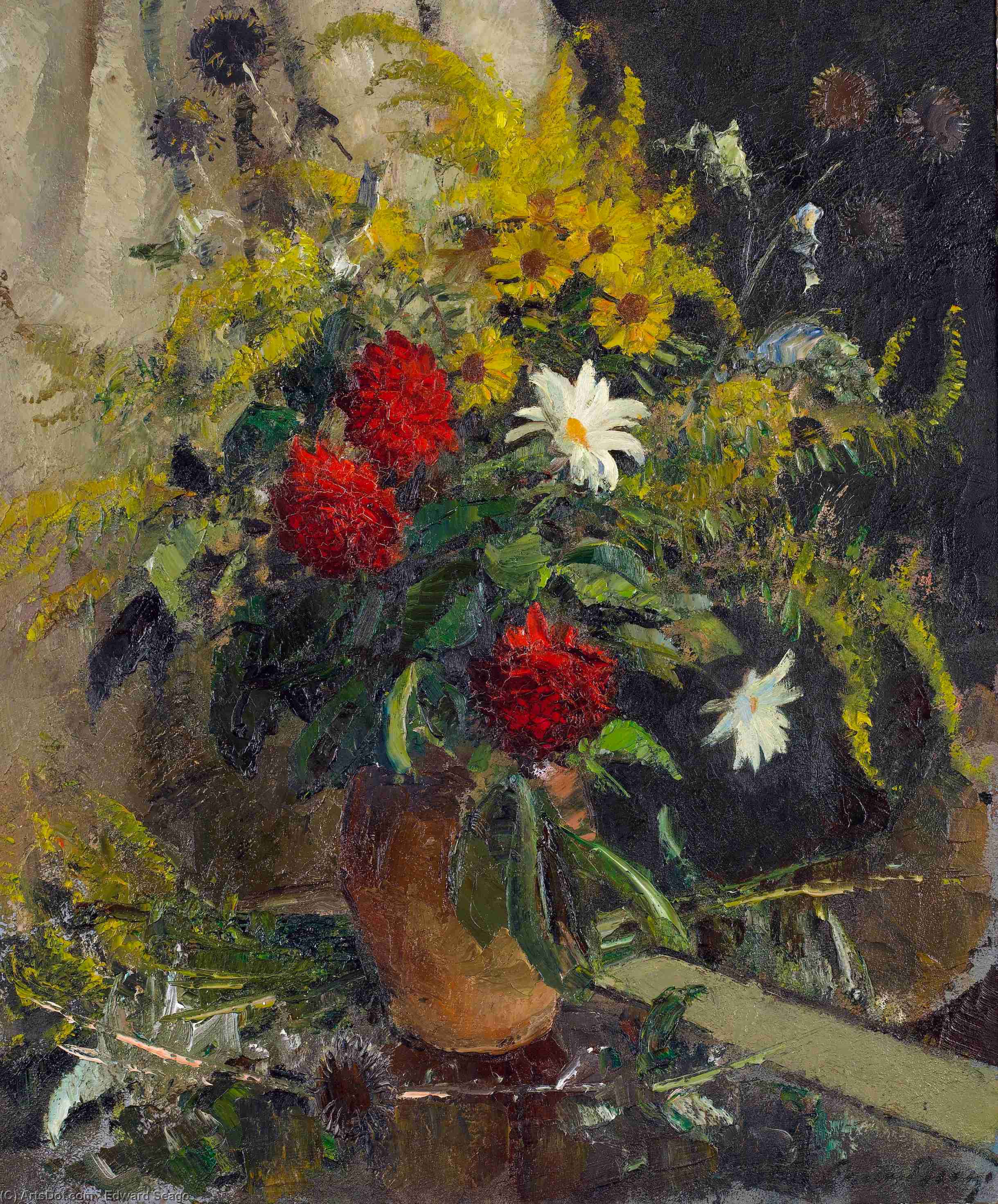 Autumn Flowers — Edward Seago