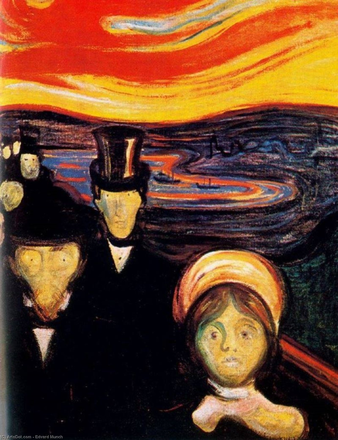 Angst — Edvard Munch