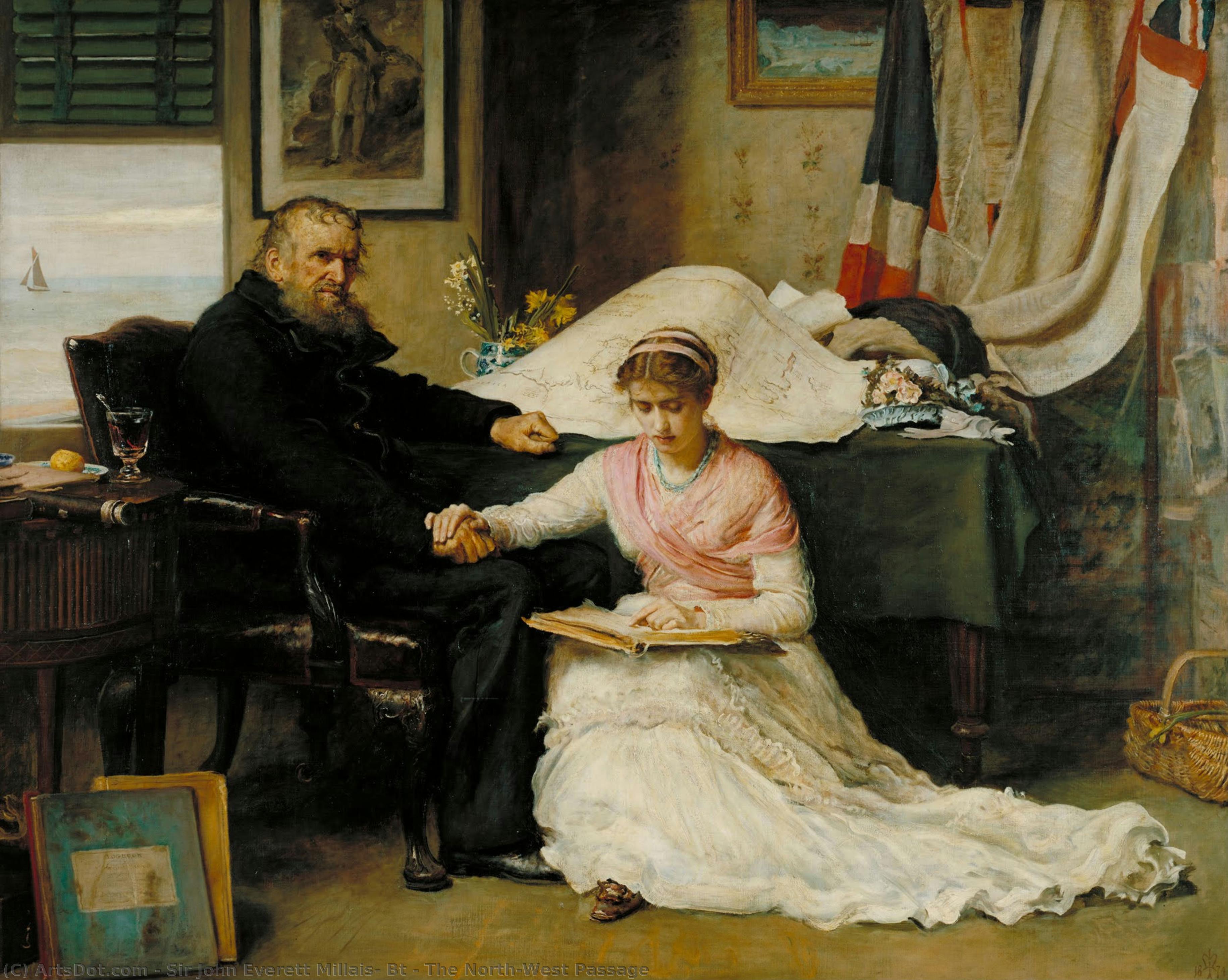 El Paso Del Noroeste — Sir John Everett Millais
