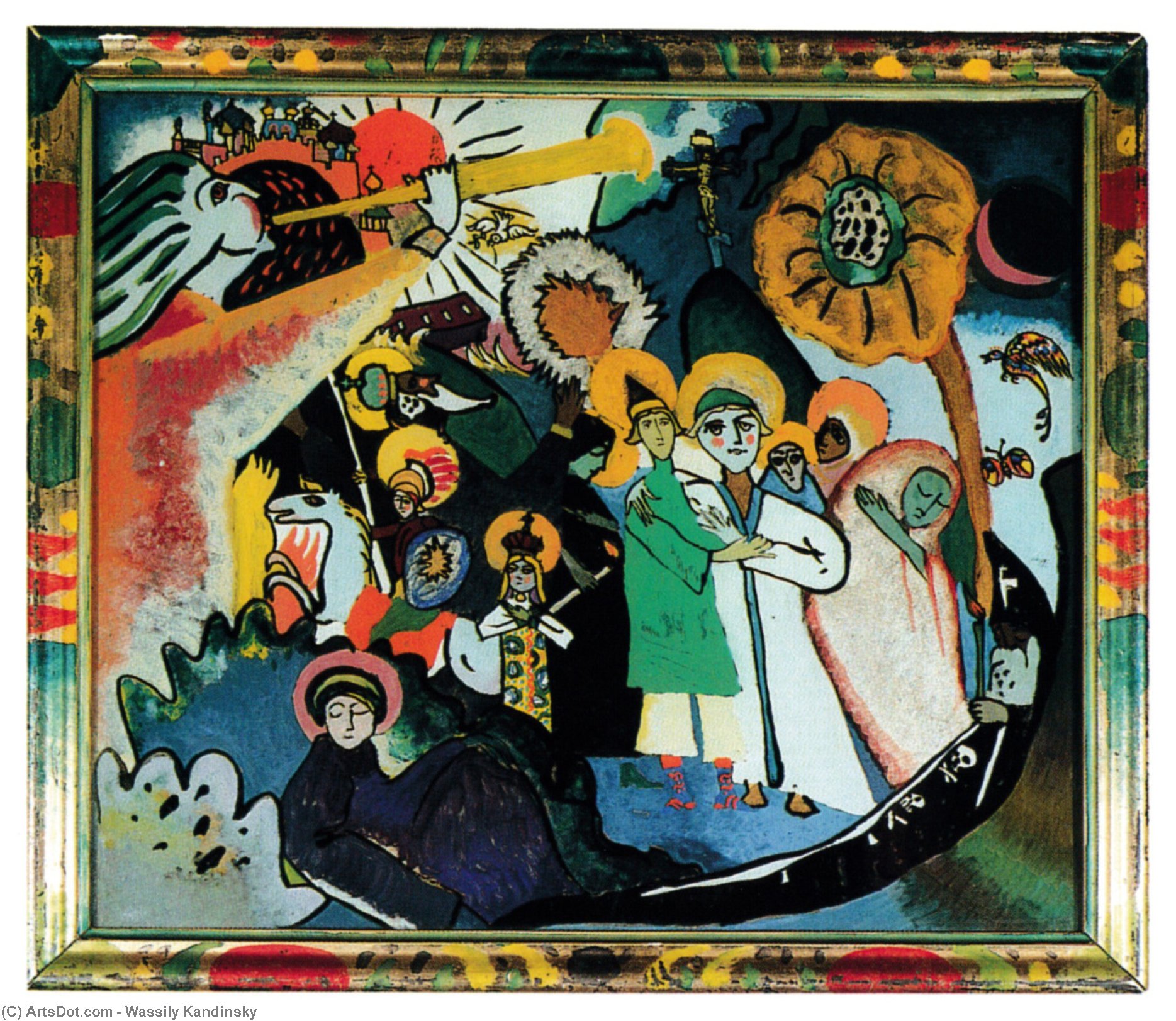 All Saints Day I — Wassily Wassilyevich Kandinsky