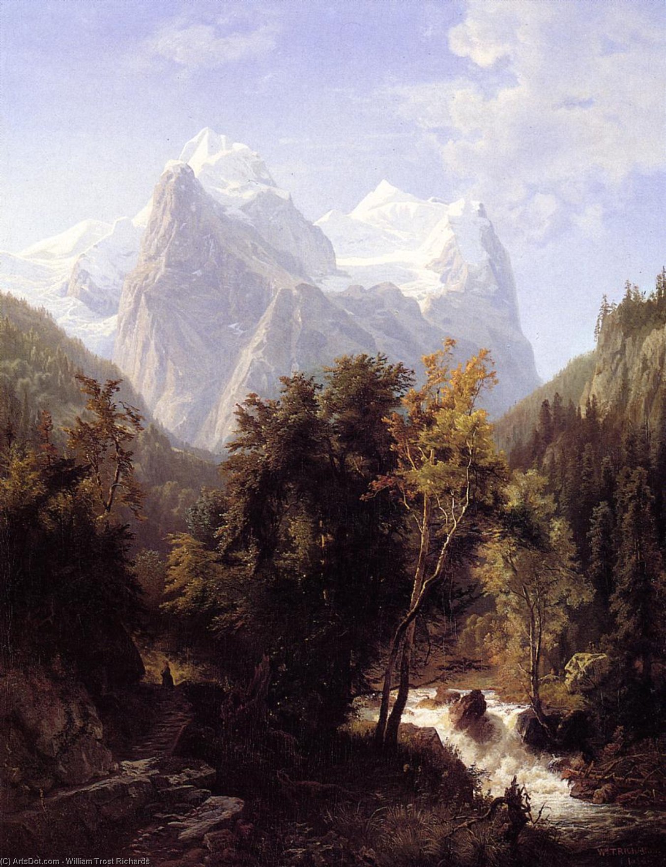 Path Through The Mountains — Уилям Тръст Ричардс
