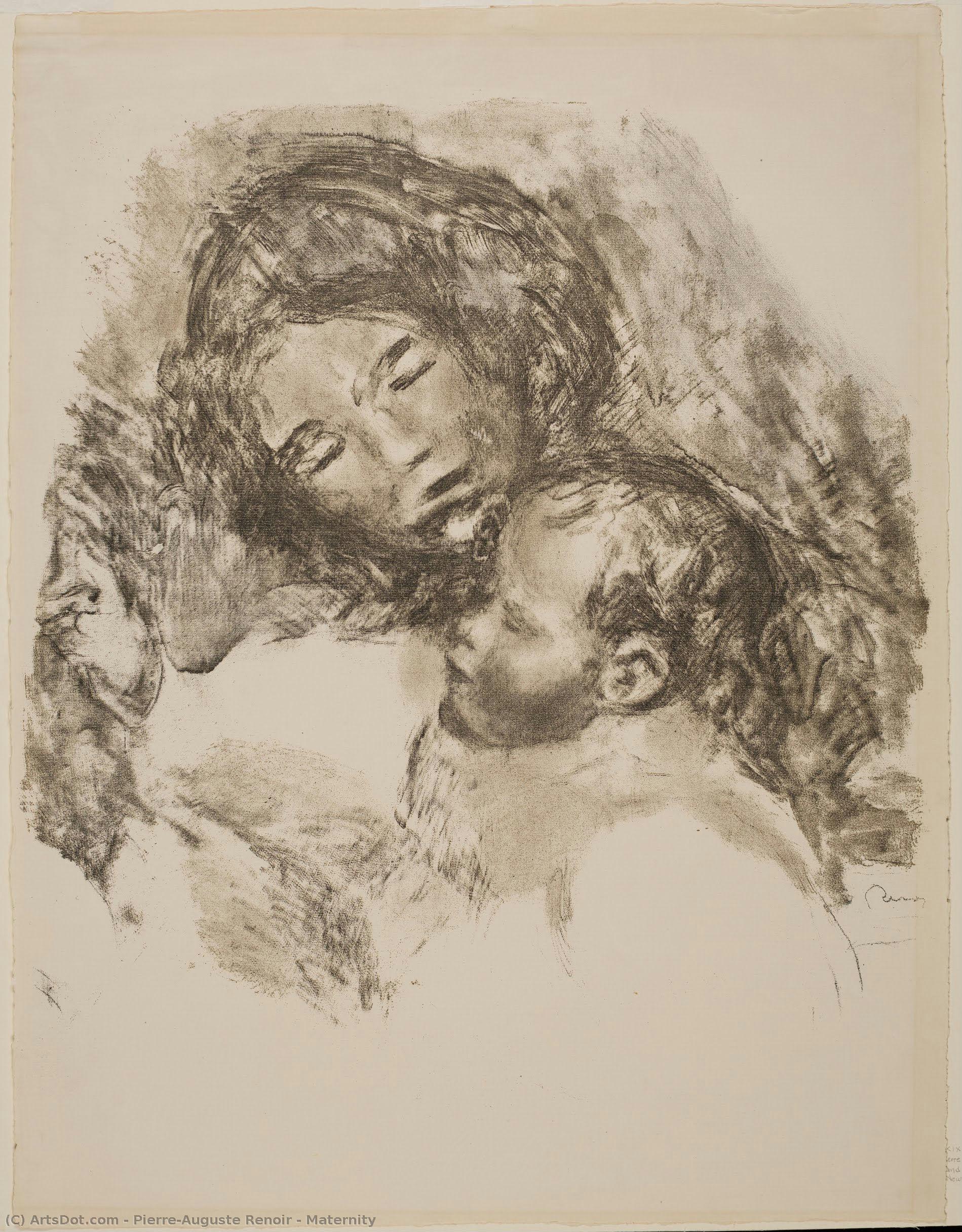 Maternity — Pierre-auguste Renoir