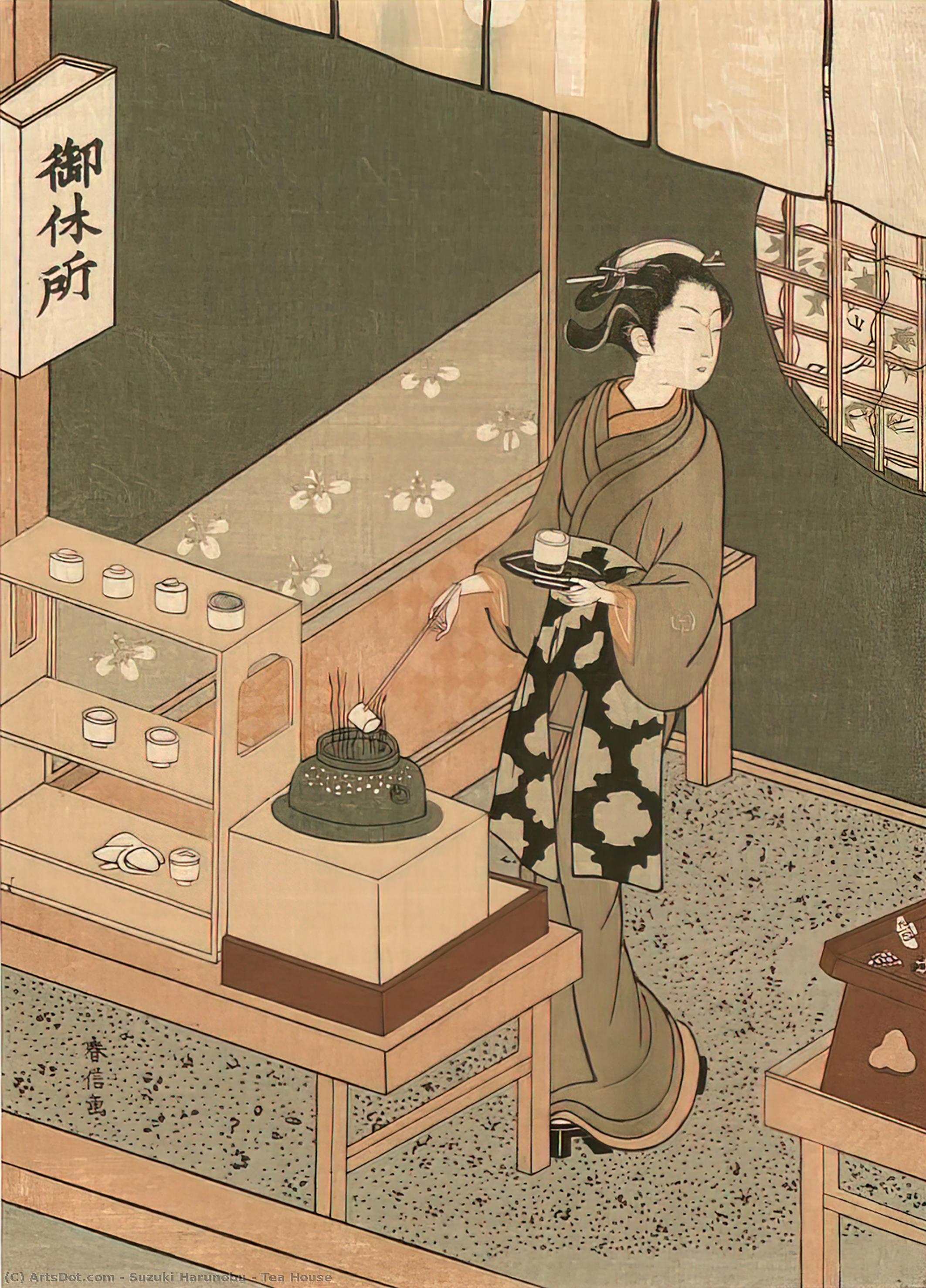 Tea House — Suzuki Harunobu