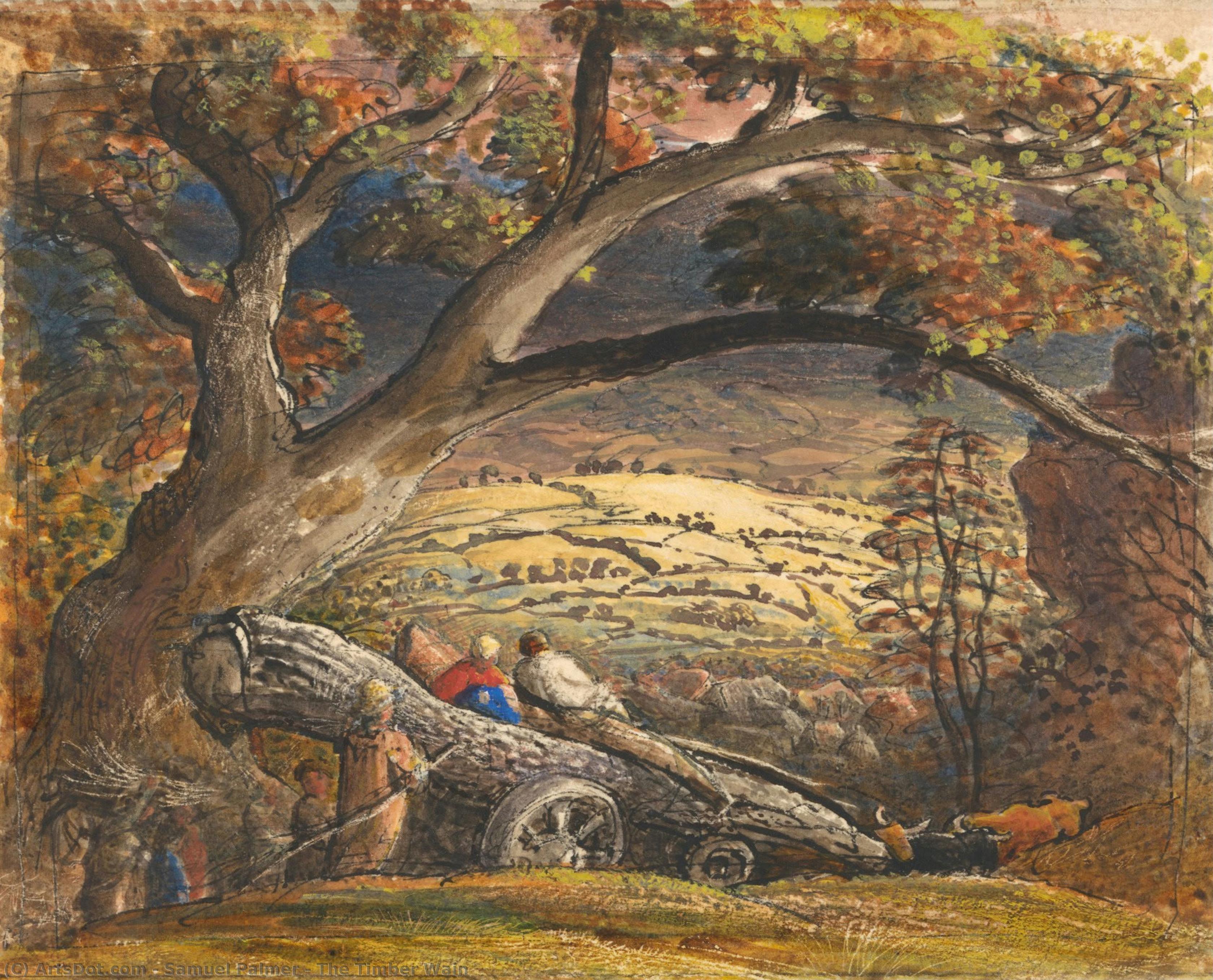 The Timber Wain — Samuel Palmer