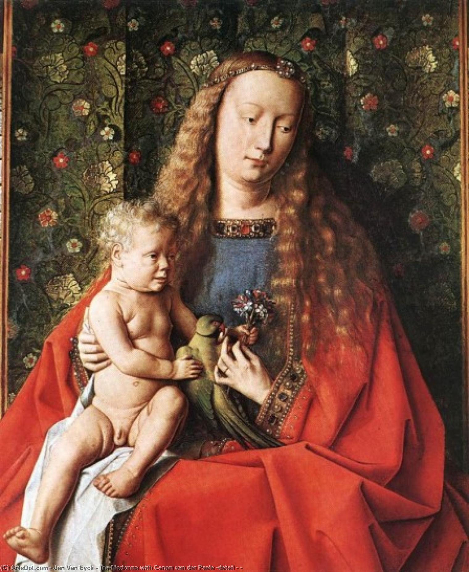 A Virgem Com O Canon Van Der Paele — Jan Van Eyck