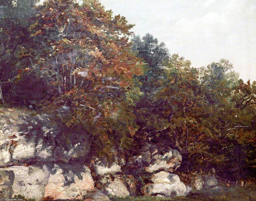 Rocks And Trees — Frederick Richard Lee