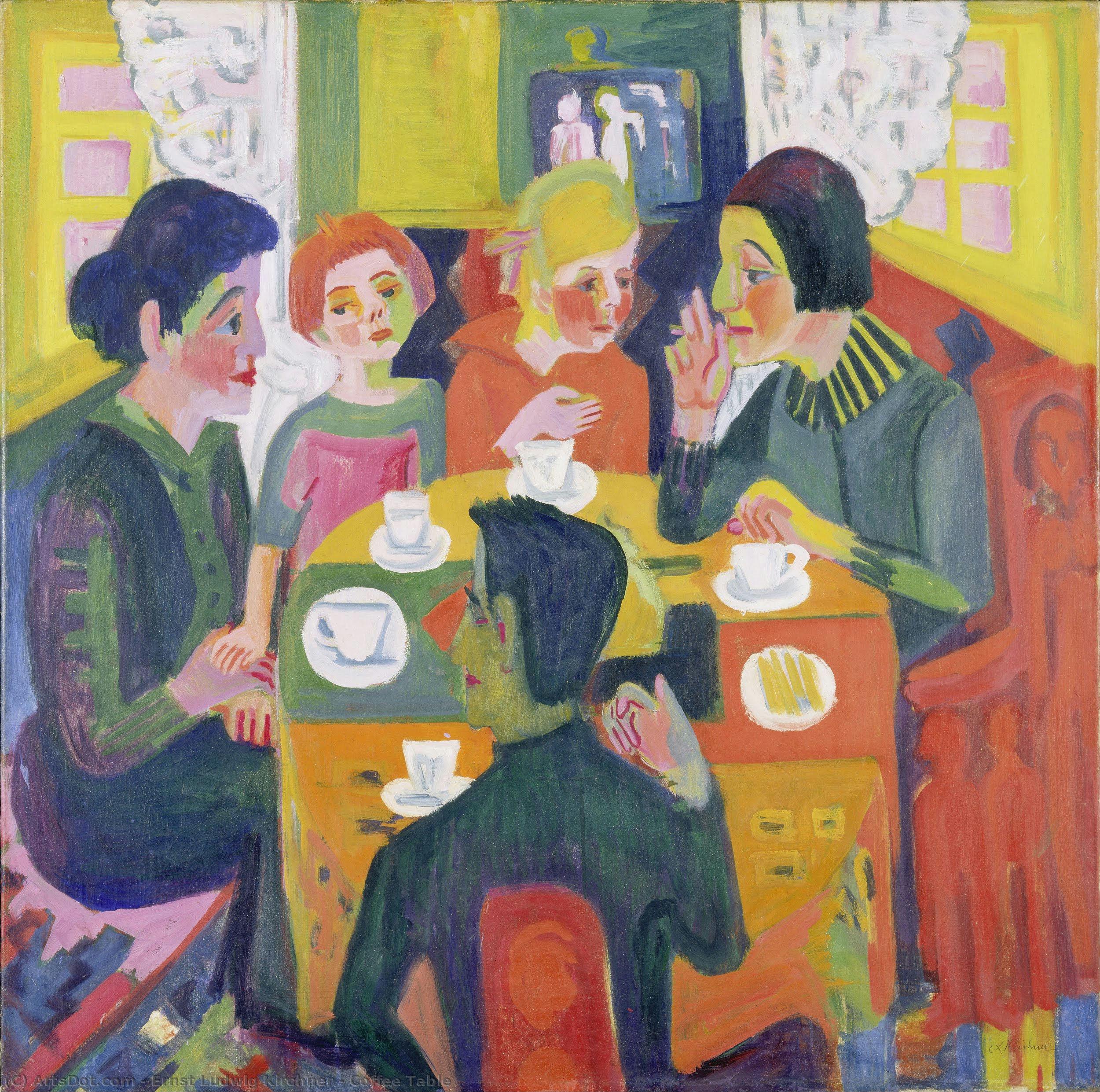 Coffee Table — Ernst Ludwig Kirchner