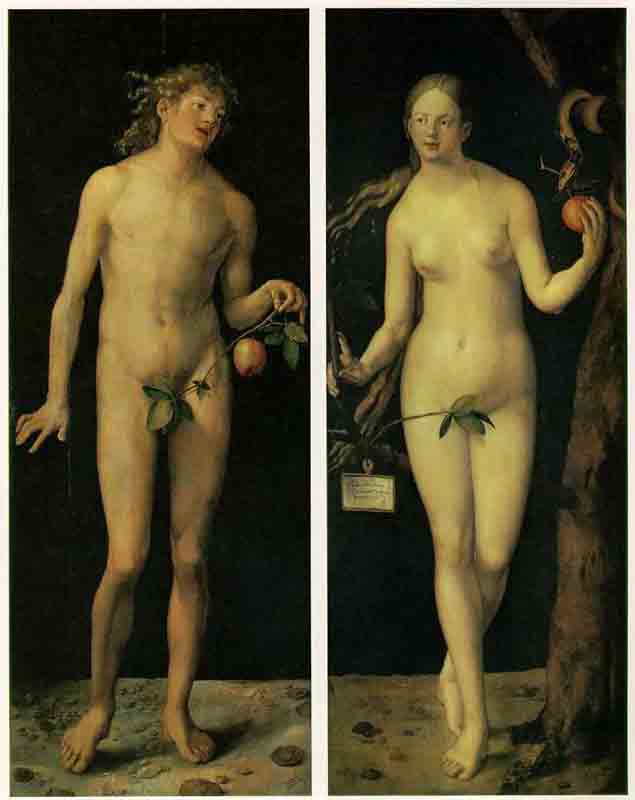 Adán Y Eva — Albrecht Dürer
