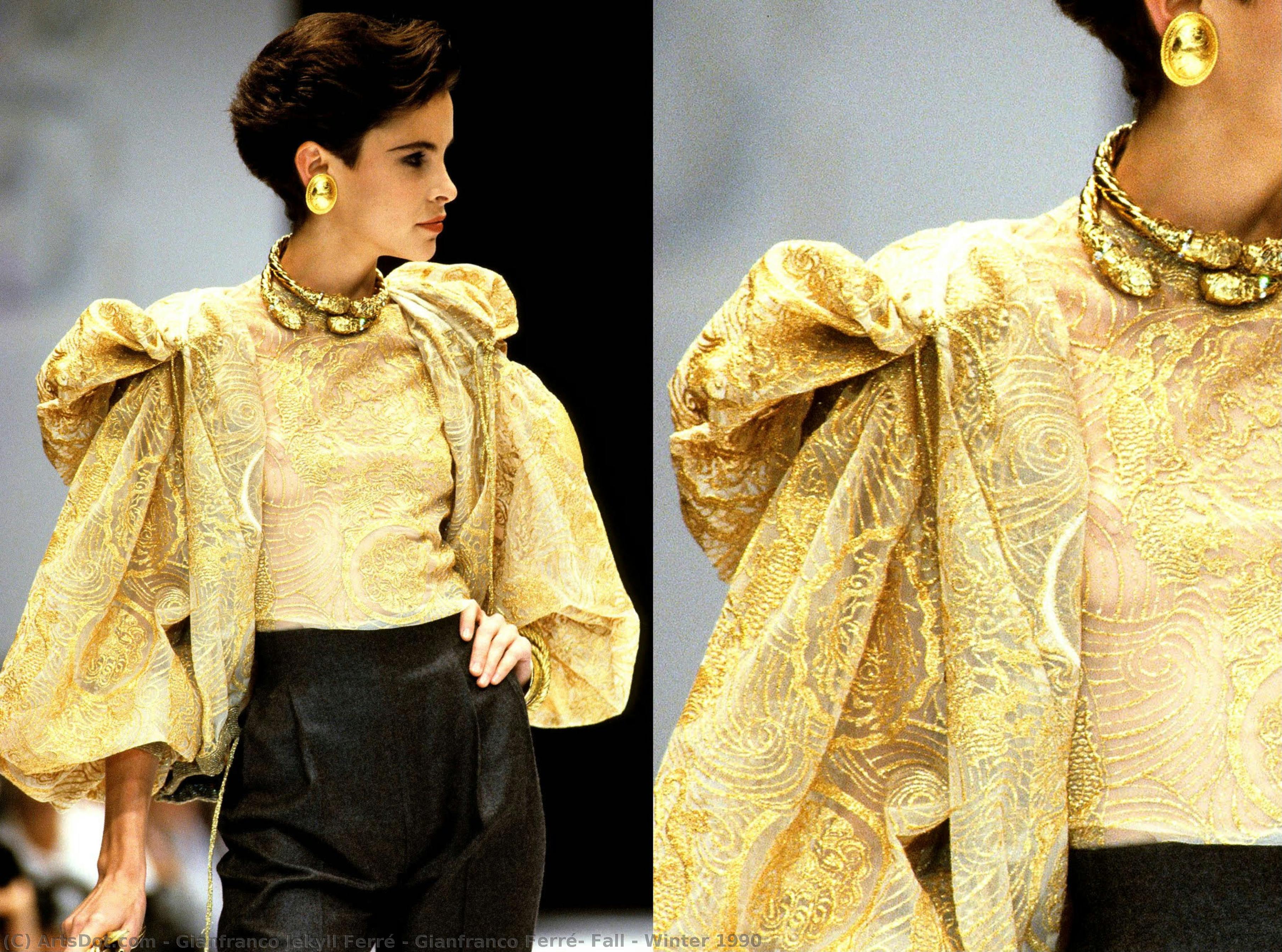 Gianfranco Ferré, Fall / Winter 1990 — Gianfranco Jekyll Ferré