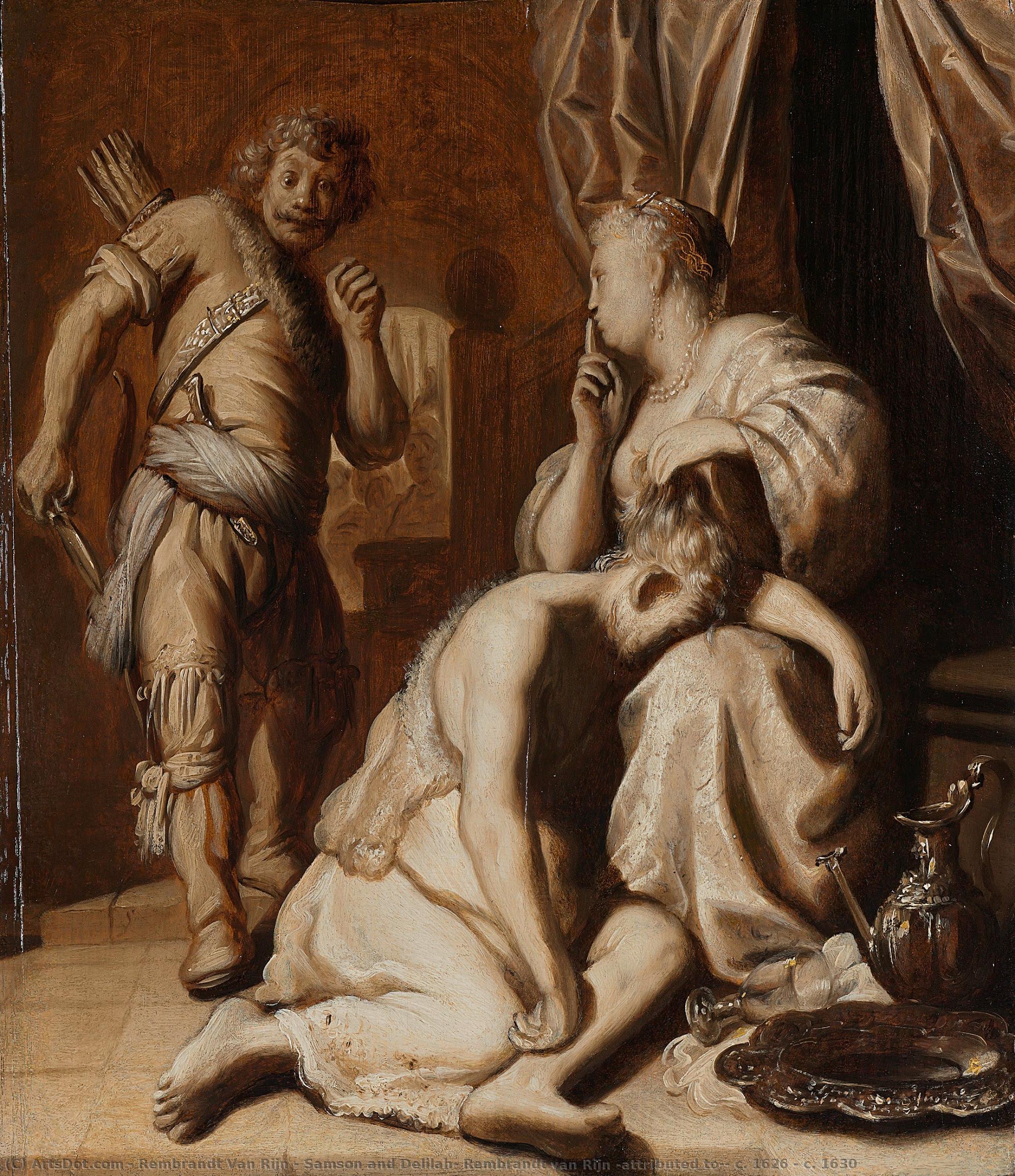 Sansone E Dalila — Rembrandt Van Rijn