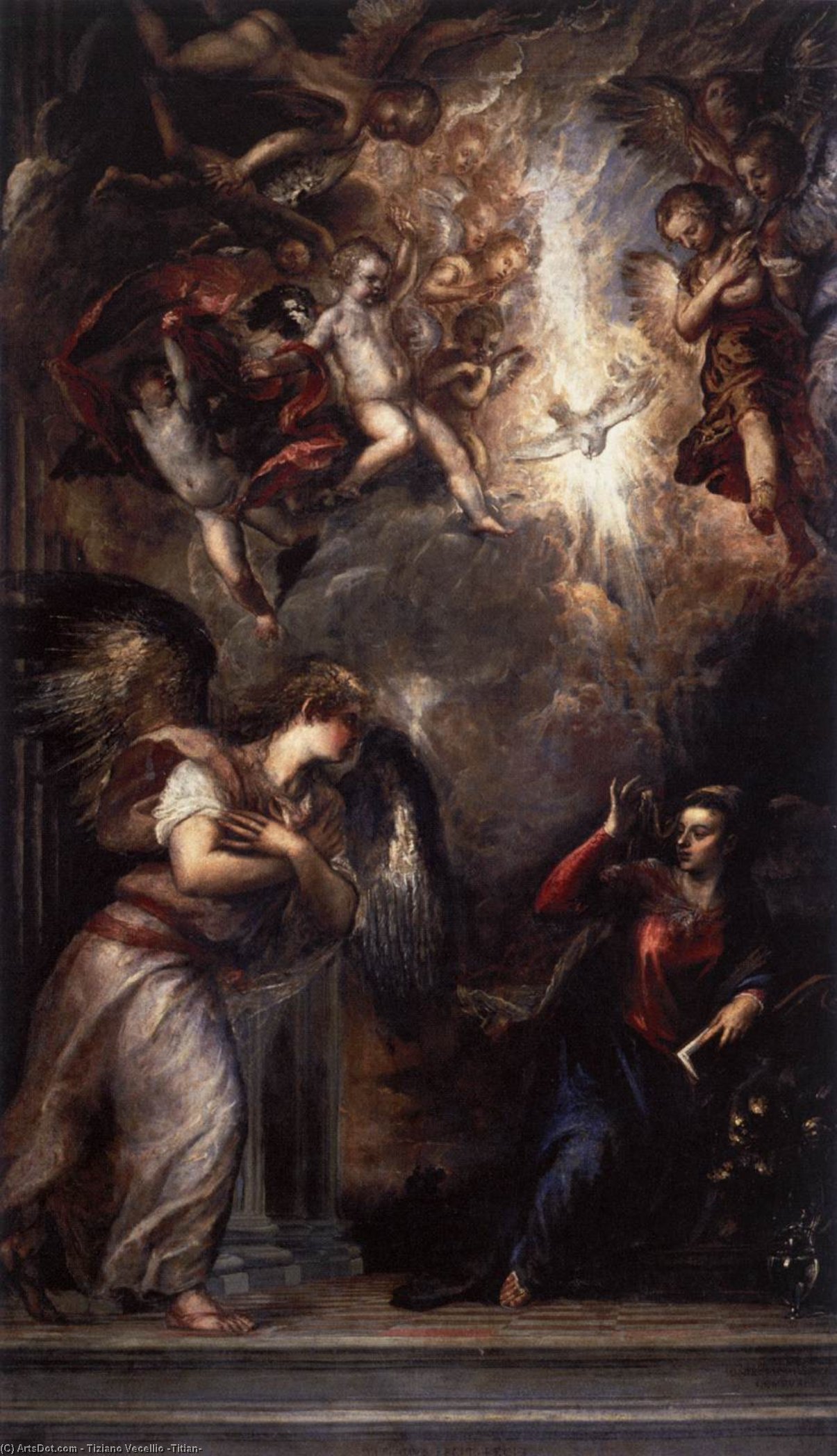 The Annunciation — Titian
